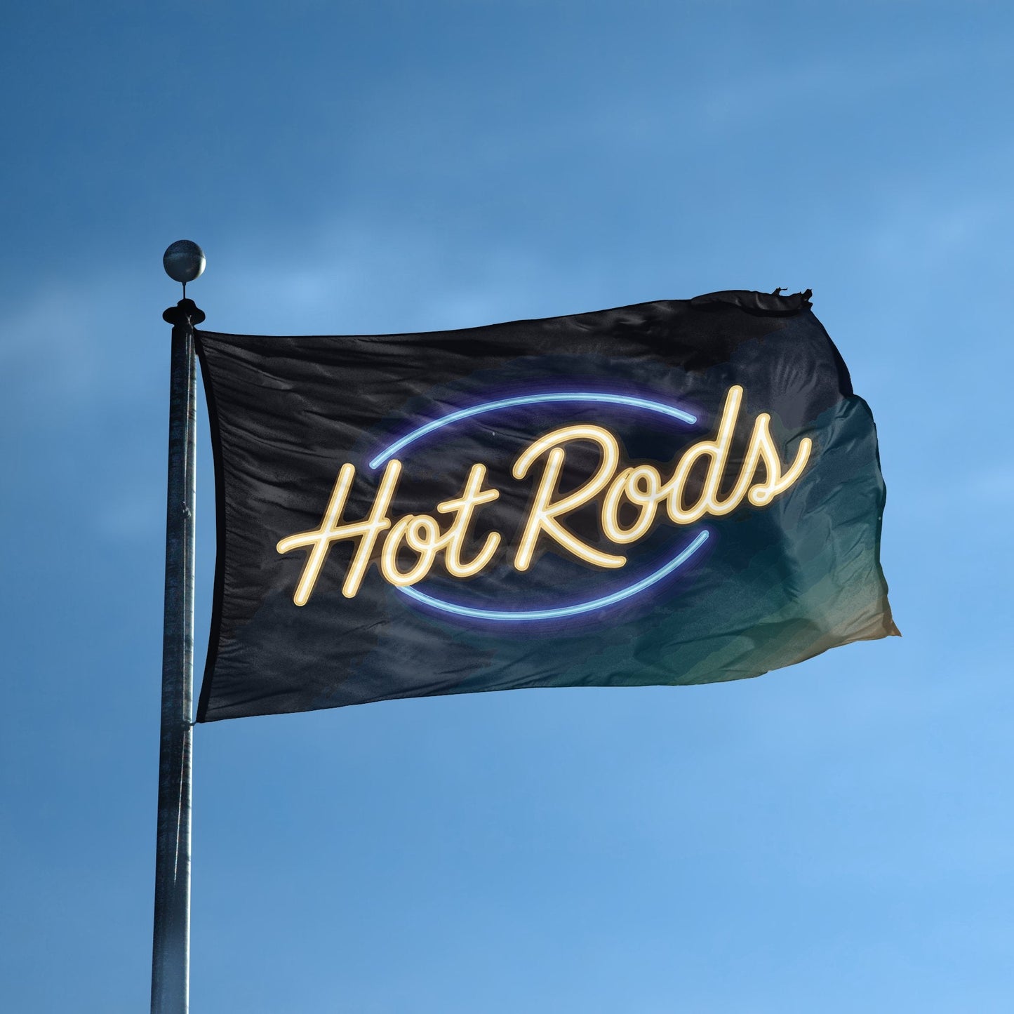 Hot Rods Flag