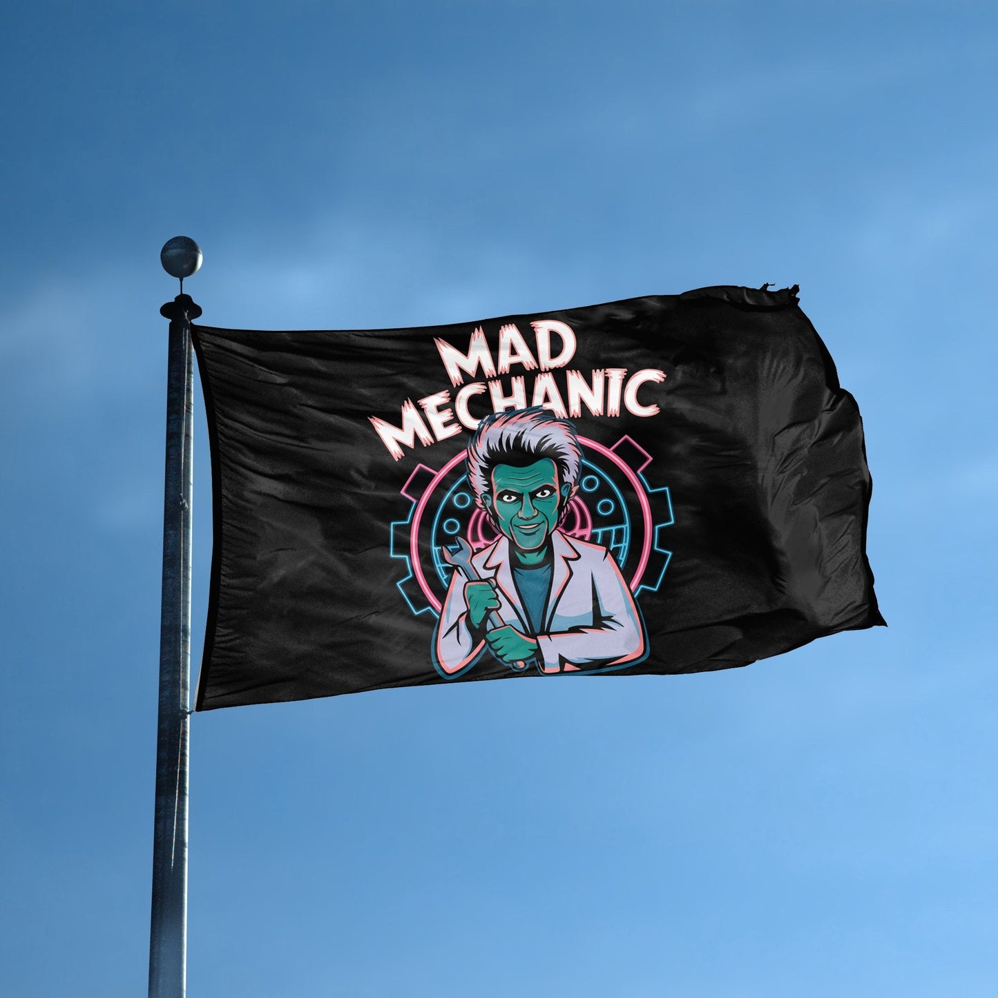 Mad Mechanic Flag
