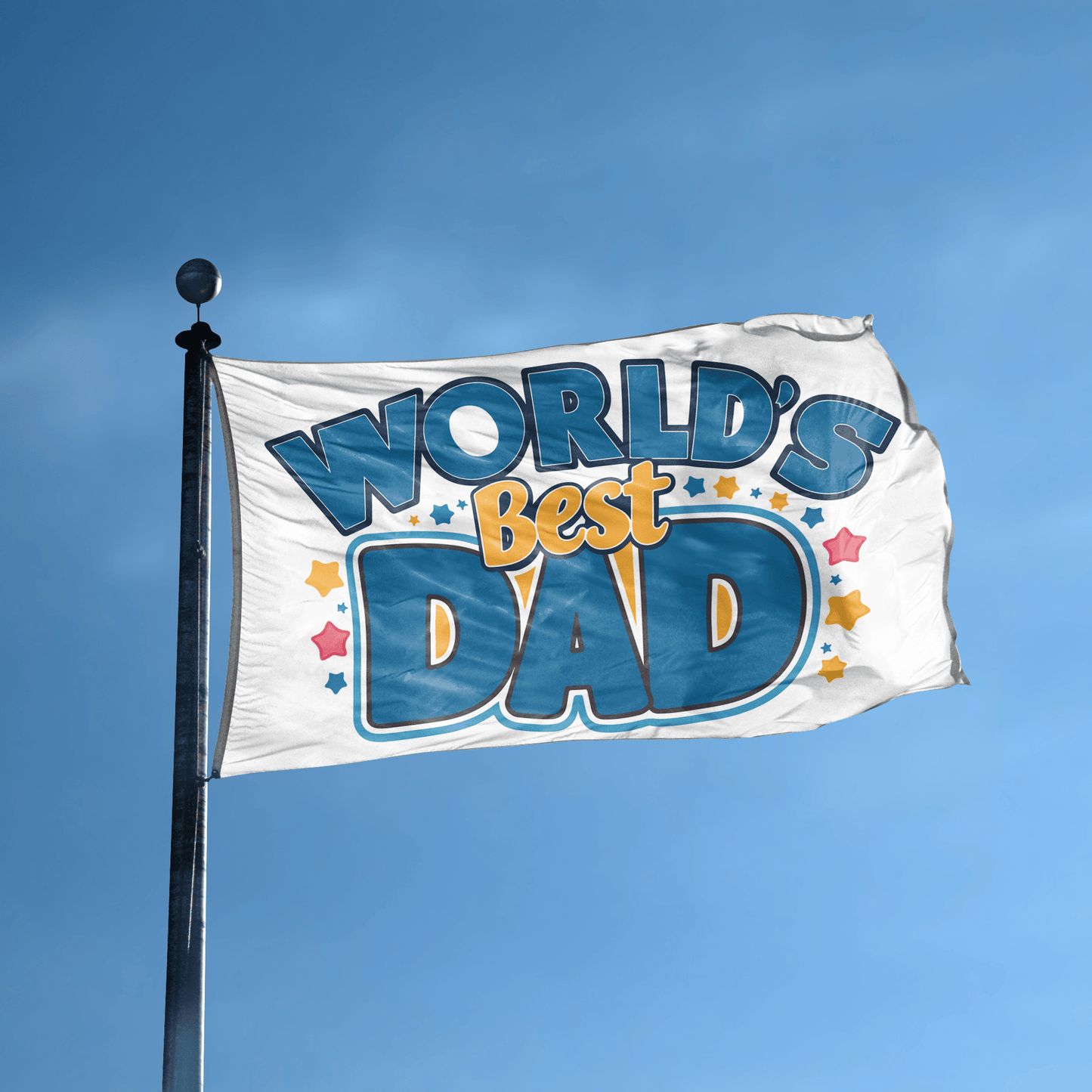 World's Best Dad Flag