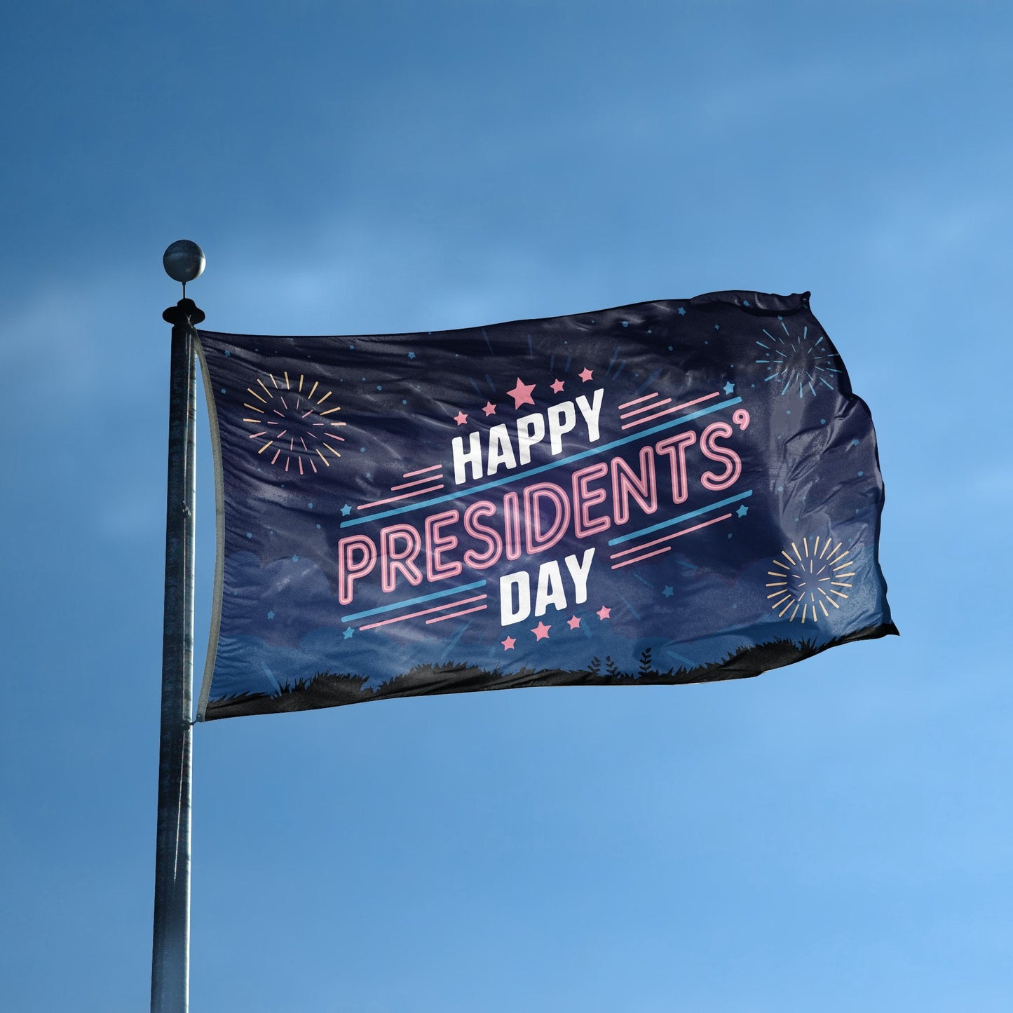 Presidents' Day Flag