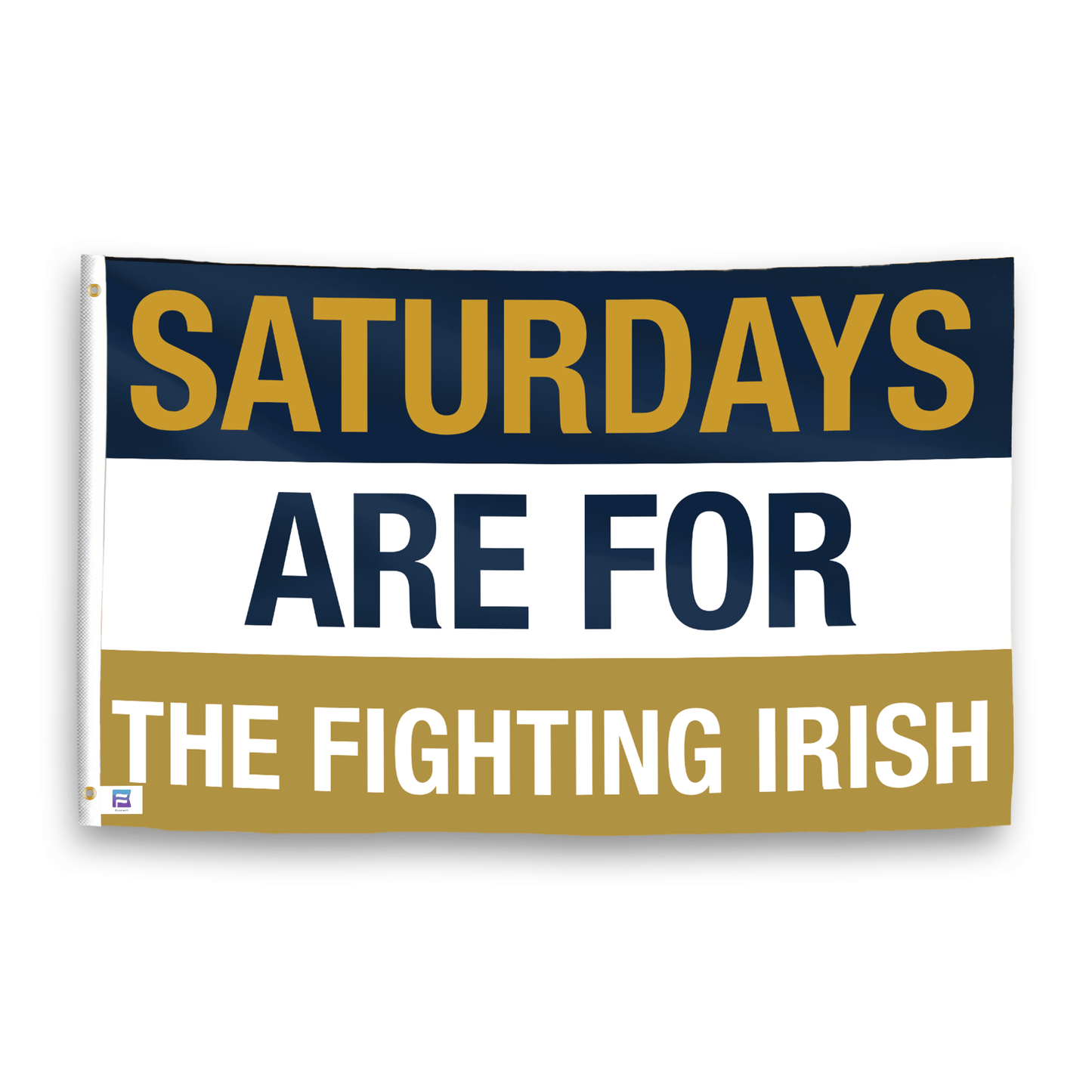 Saturdays Are for the Fighting Irish Flag