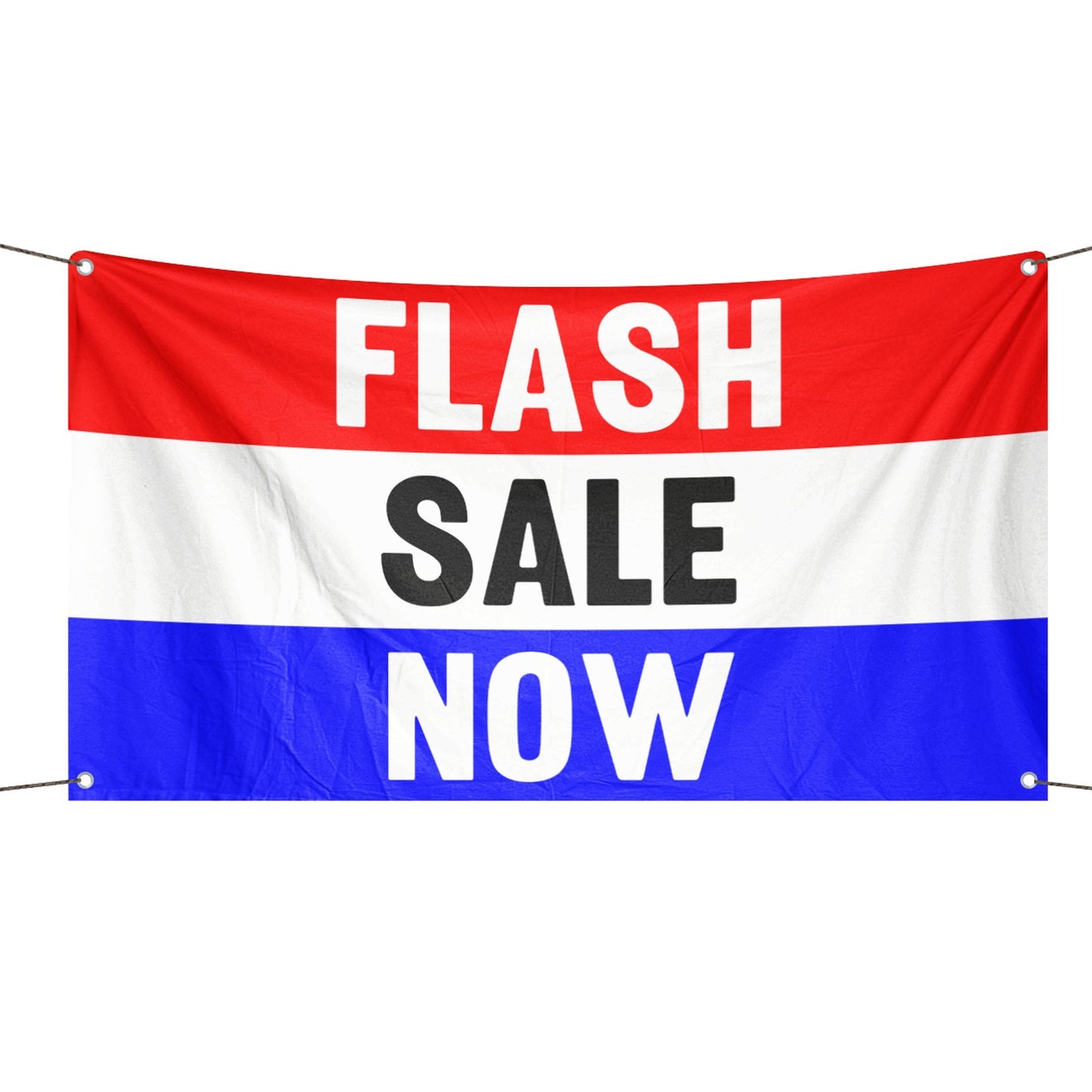 Flash Sale Now Business Flag