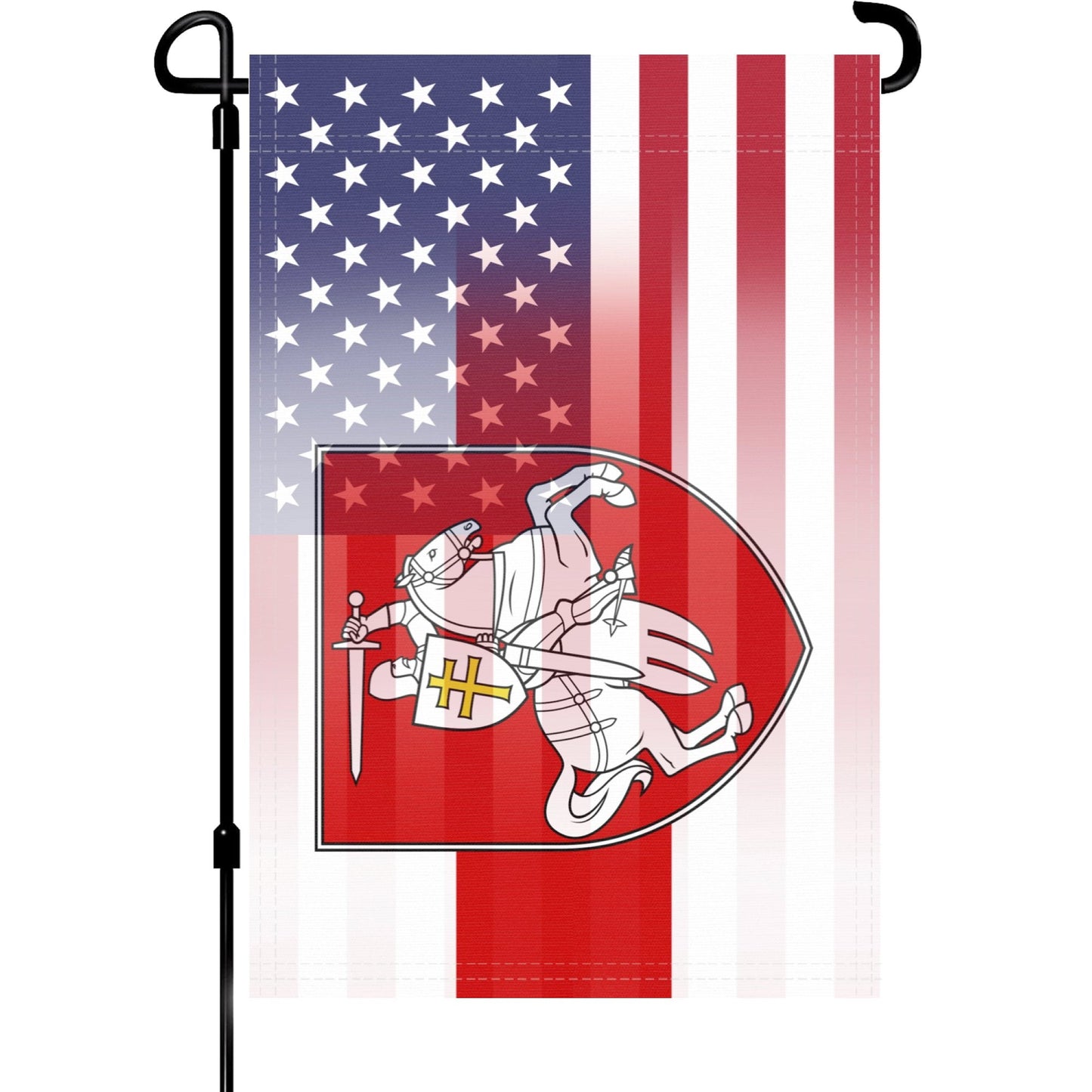 Belarusian Pahonia American Garden Flag