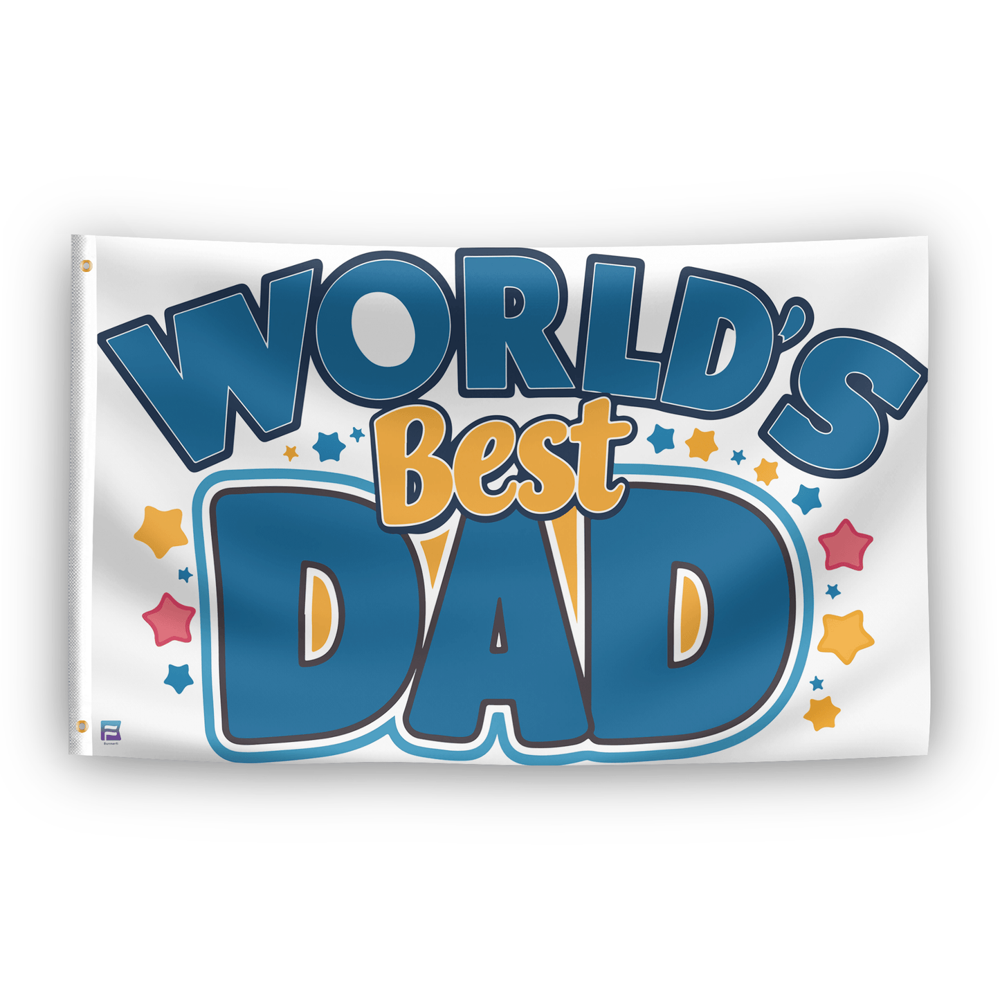 World's Best Dad Flag