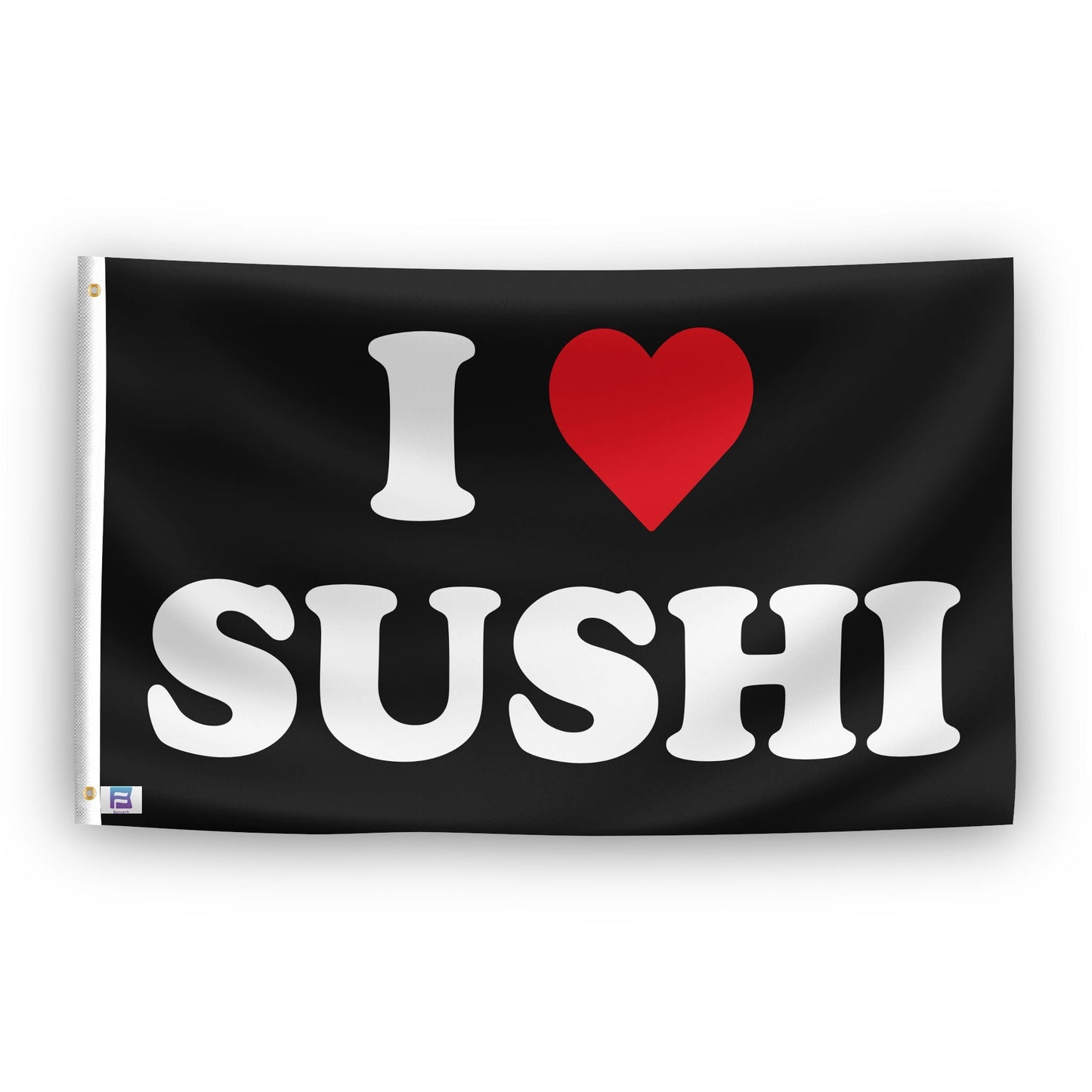 I Love Sushi Flag