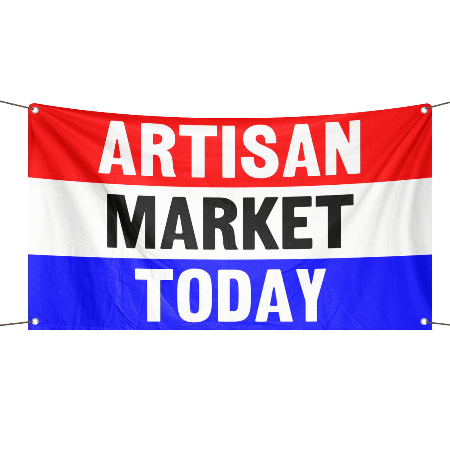 Artisan Market Today Business Flag