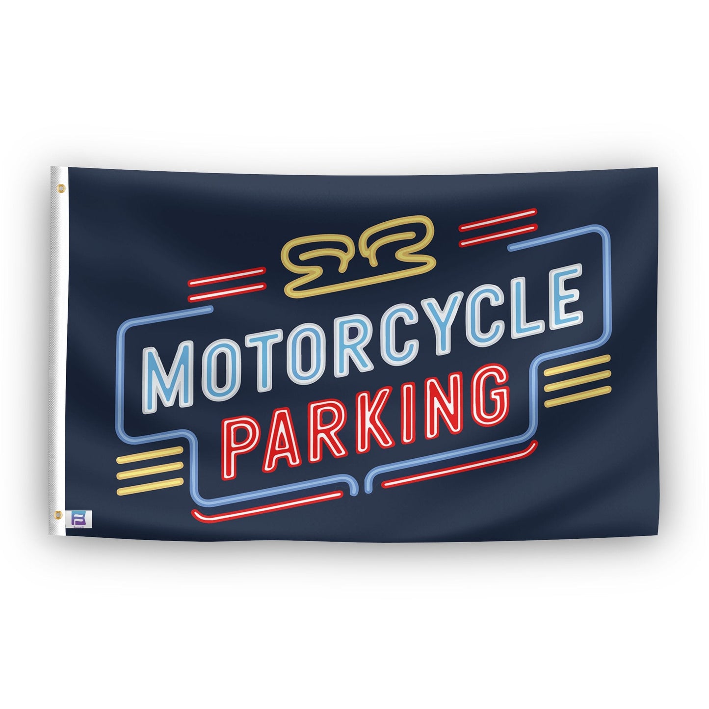 Motorcycle Parking Flag