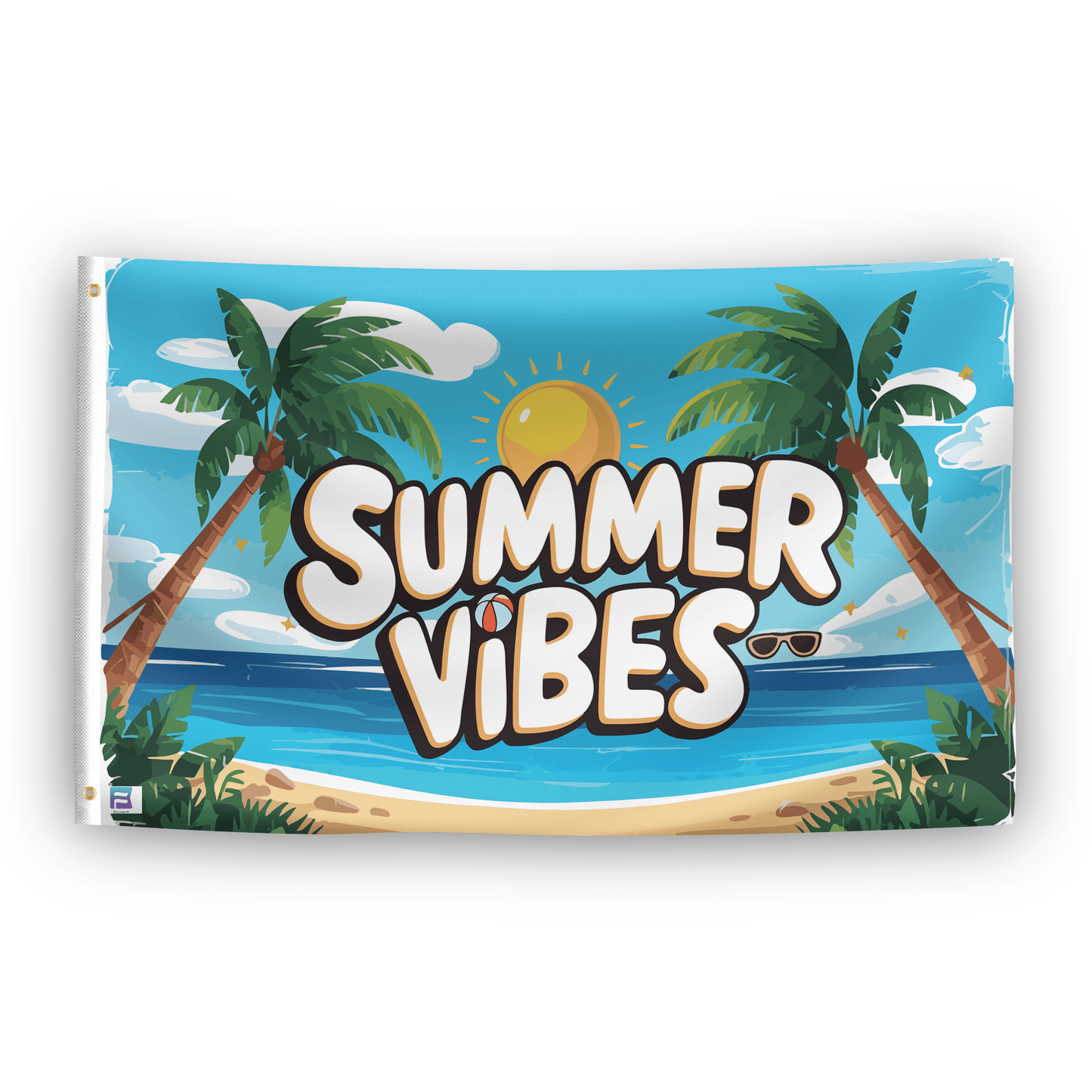 Summer Vibes Flag