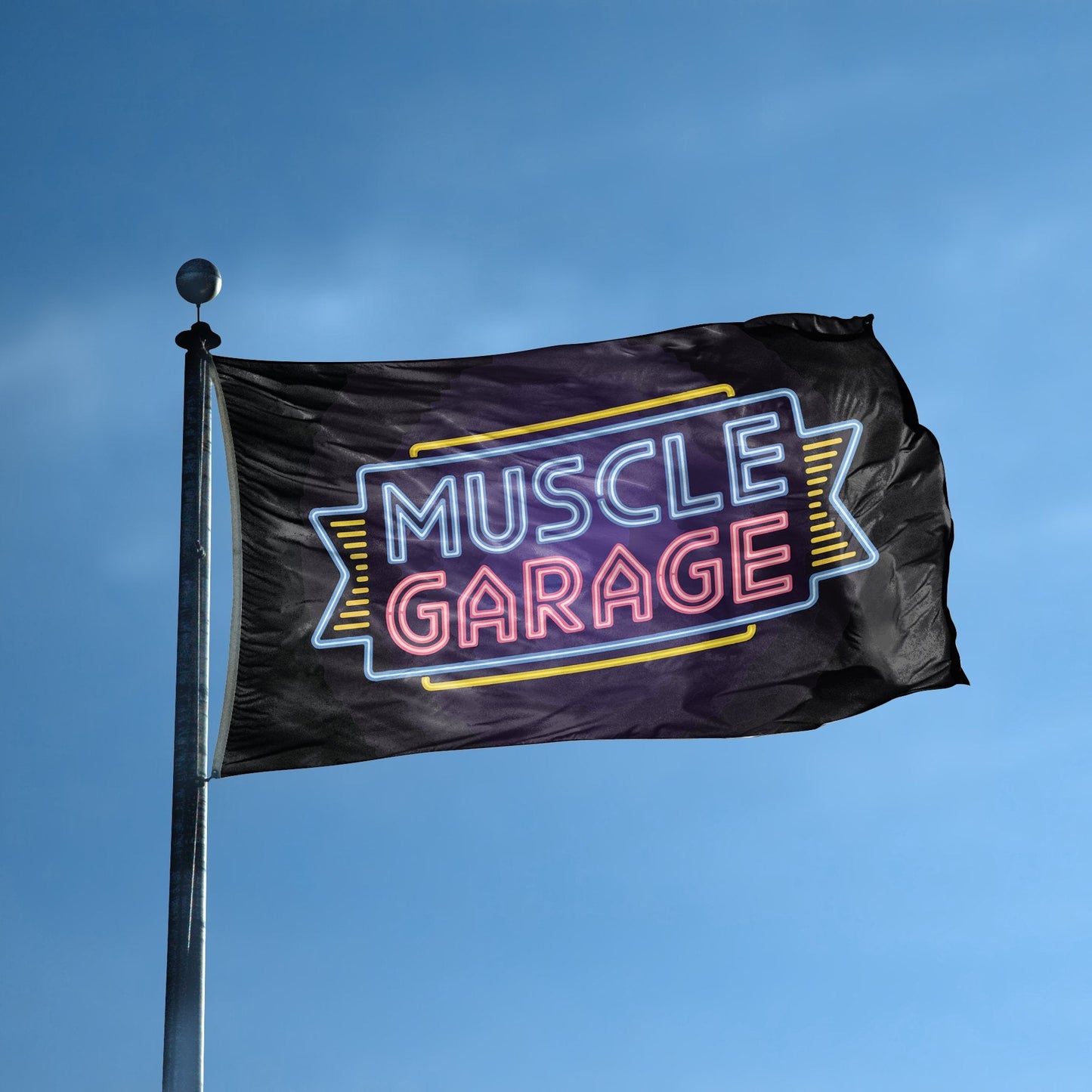Muscle Garage Flag