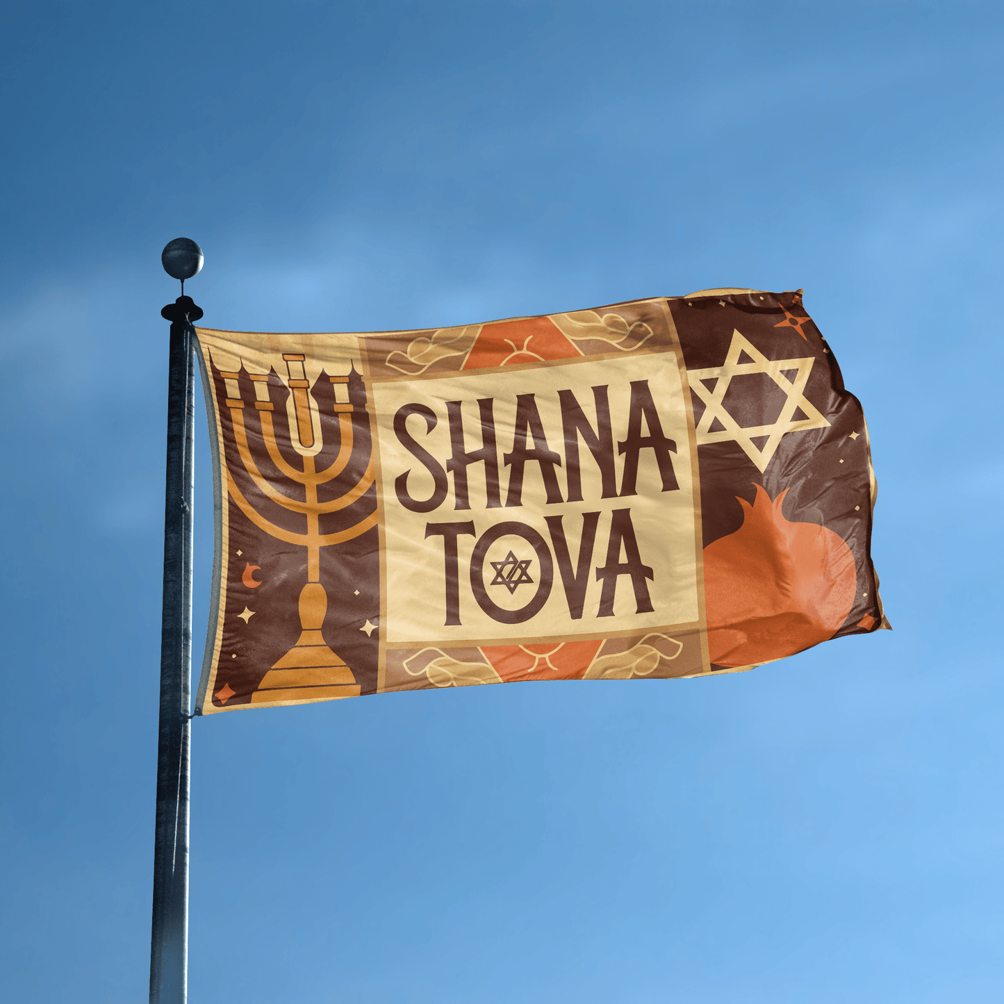 Shana Tova Flag