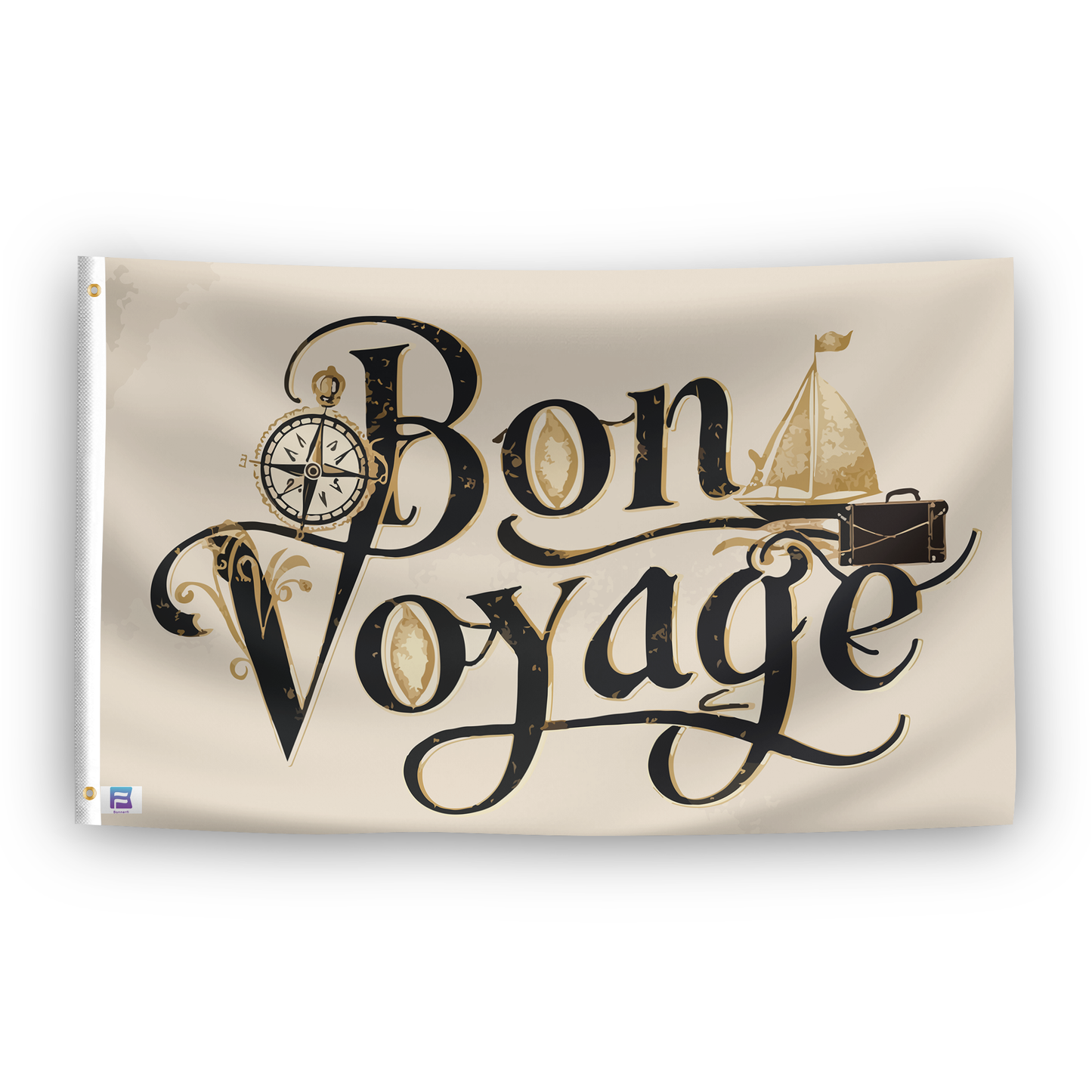 Bon Voyage Flag