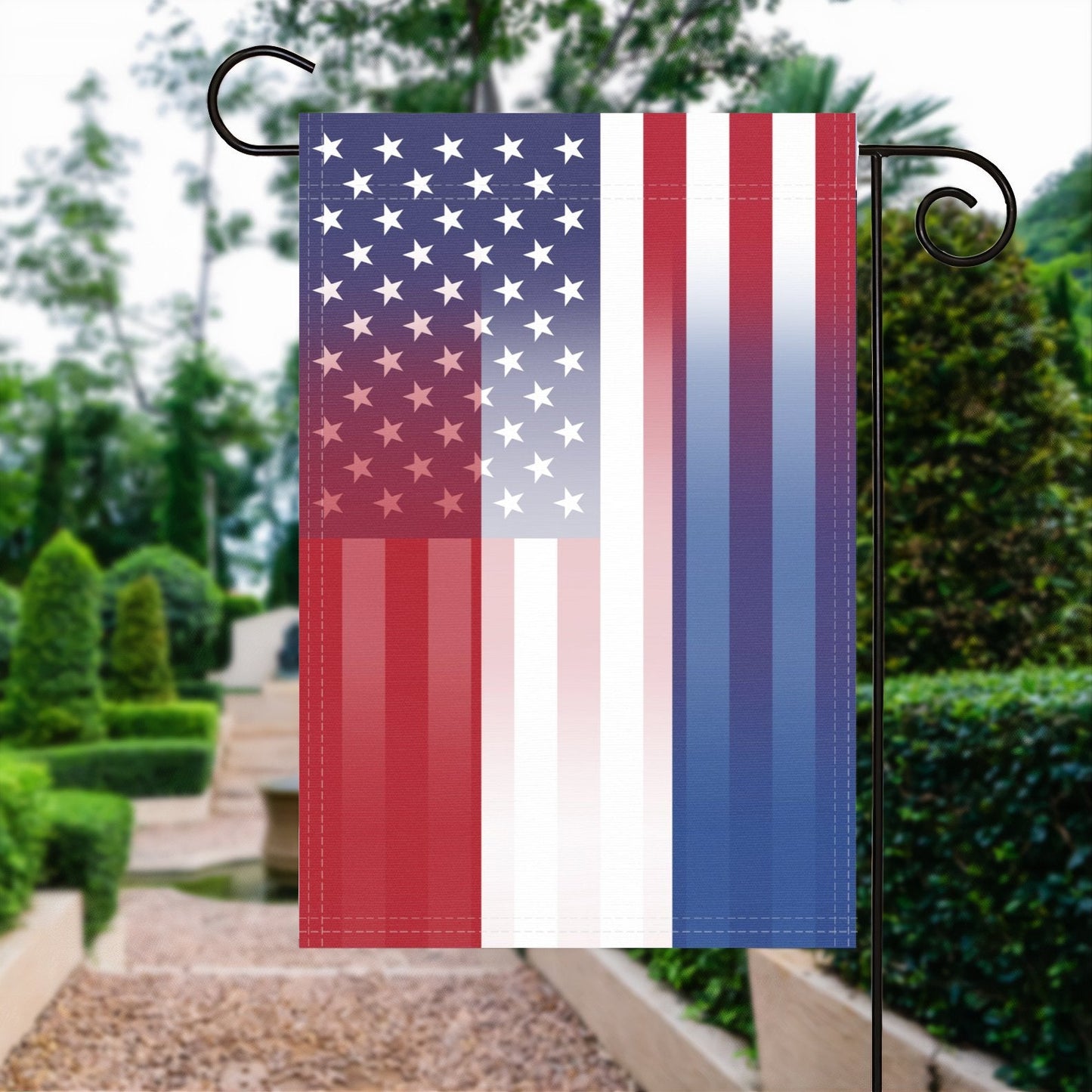 Dutch American Garden Flag