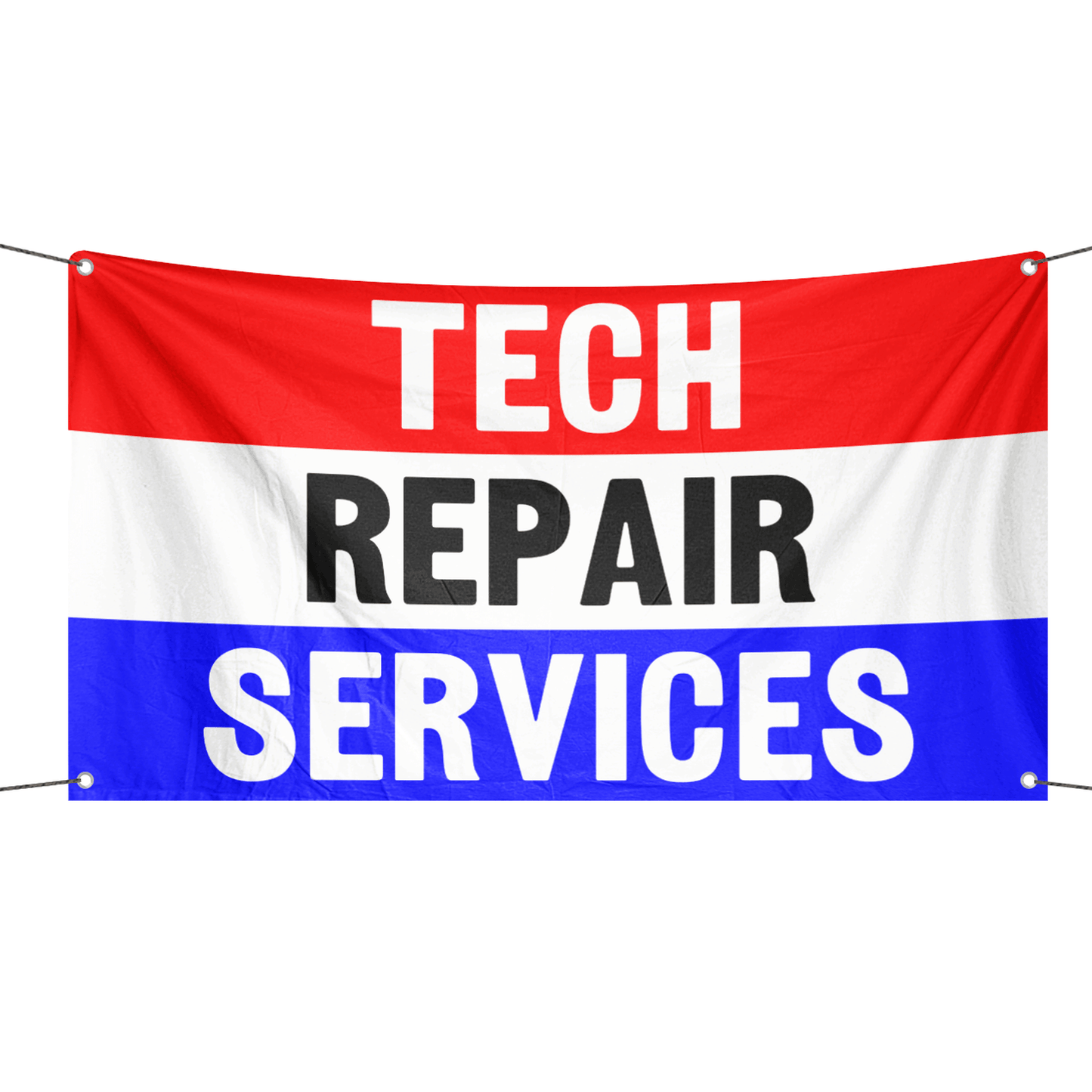 Tech Repair Services Business Flag