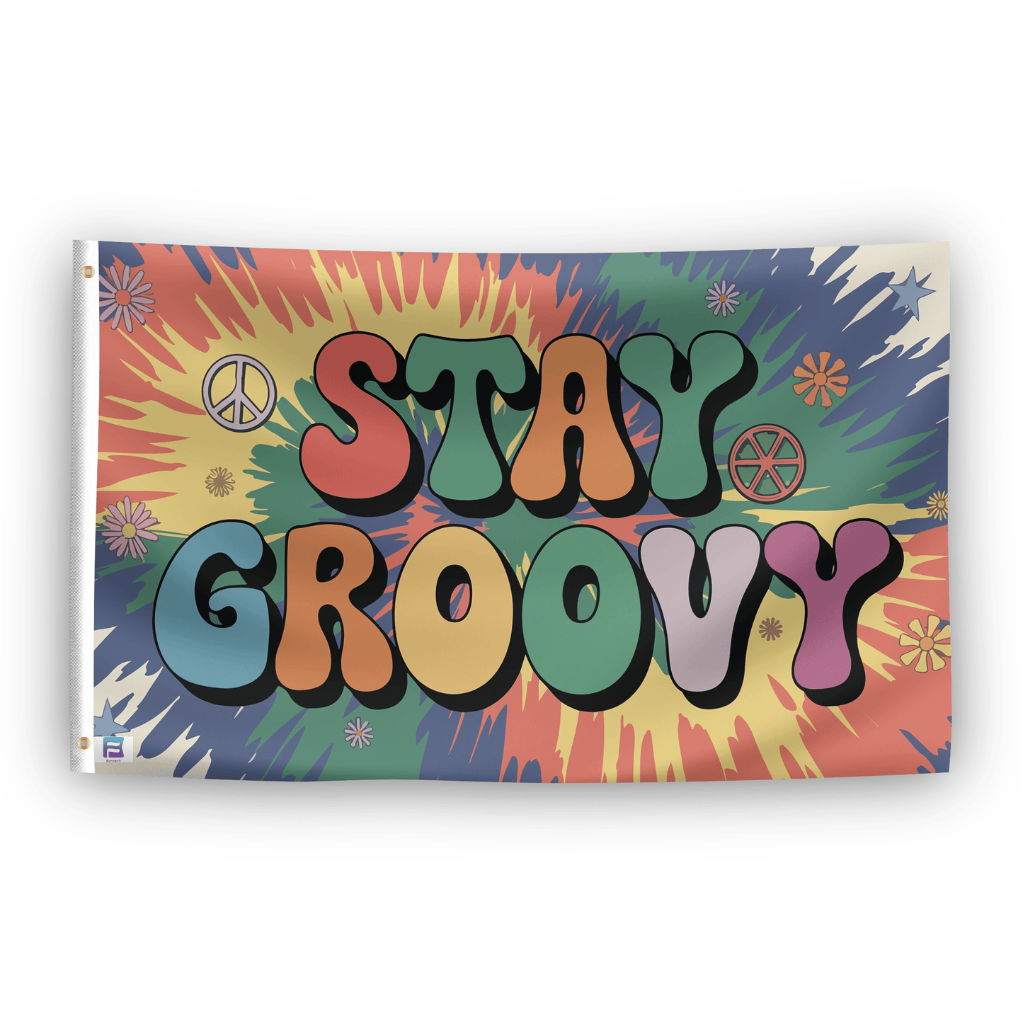 Stay Groovy Flag