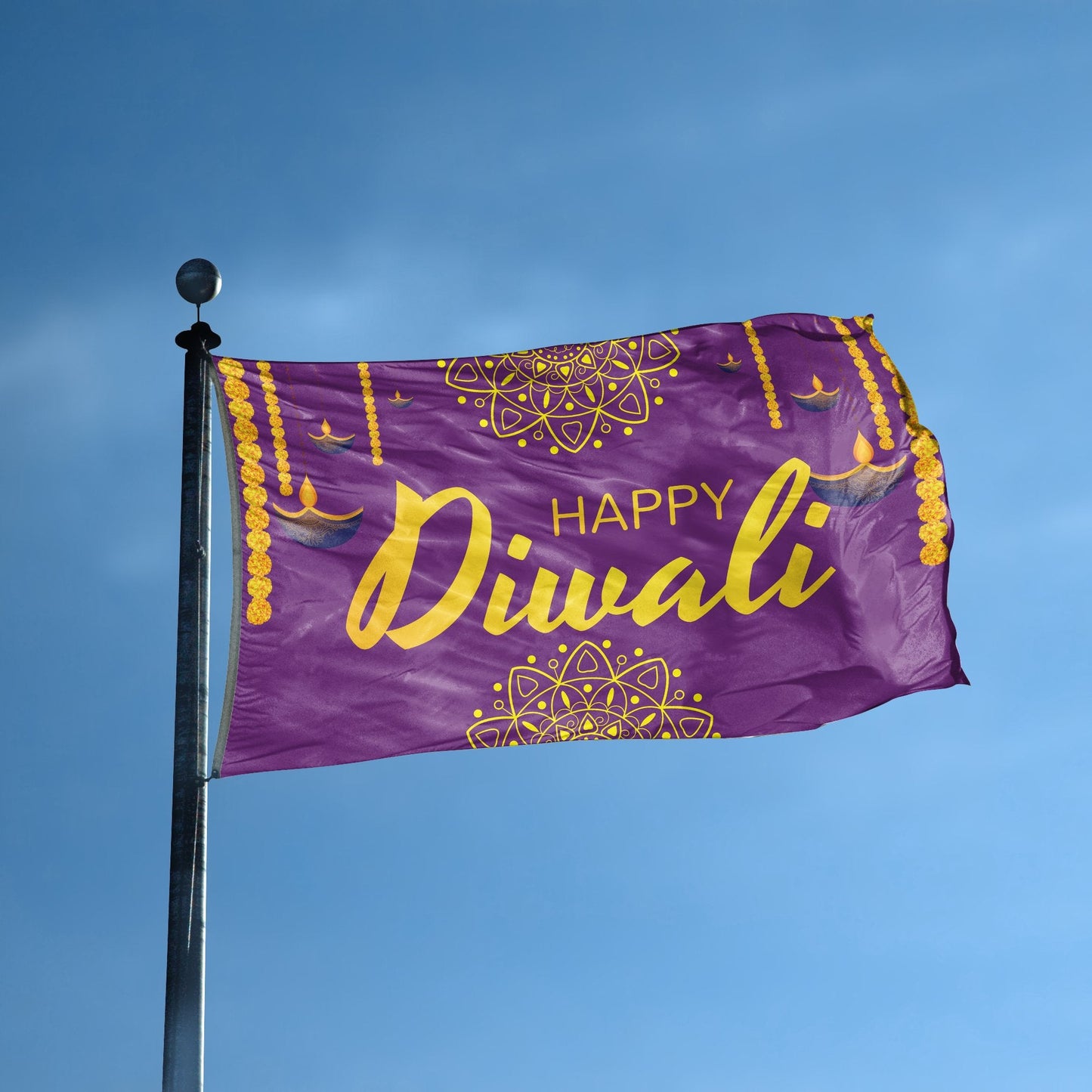 Happy Diwali Flag