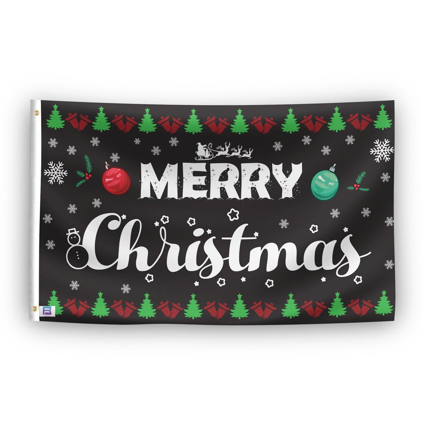 Merry Christmas Flag