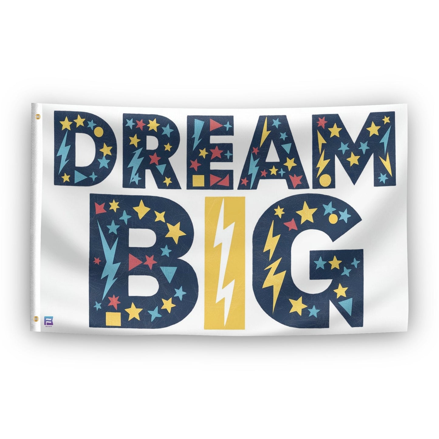 Dream Big Motivational Flag