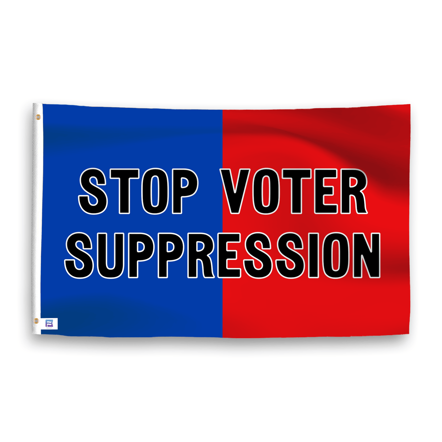 Stop Voter Suppression Flag