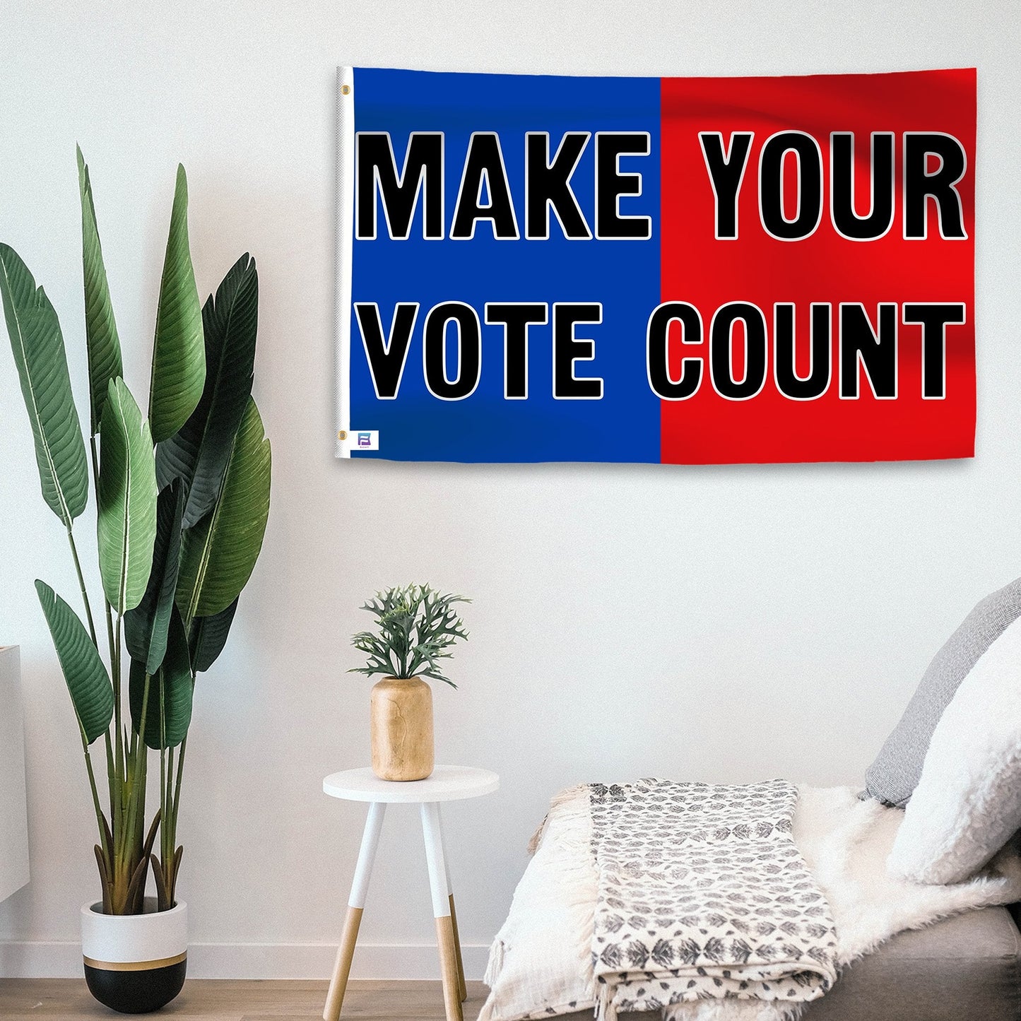 Make Your Vote Count Flag