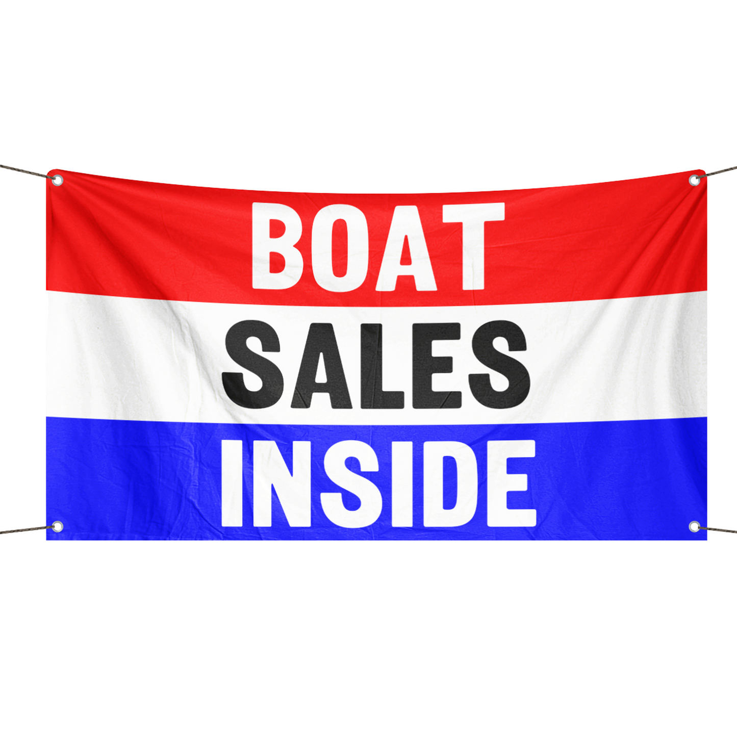 Boat Sales Inside Business Flag
