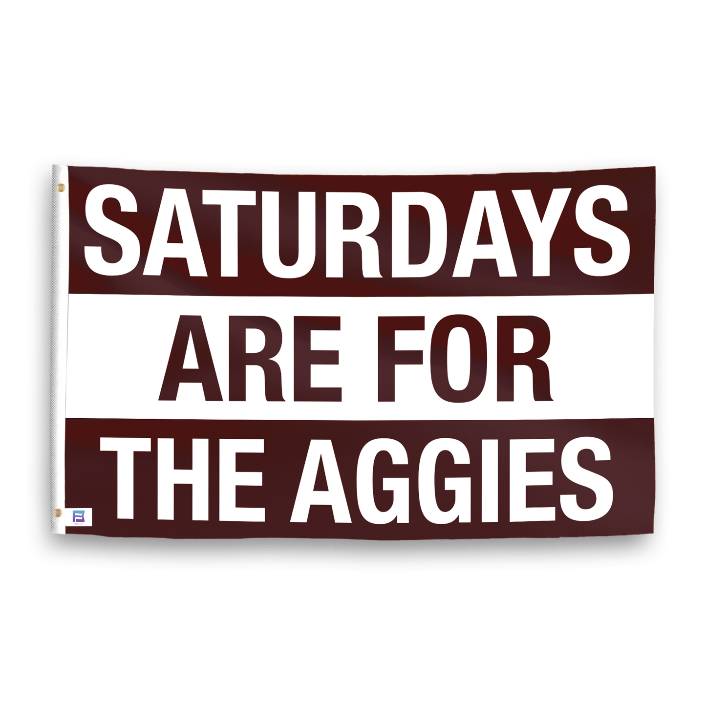 Saturdays Are for the Aggies Flag