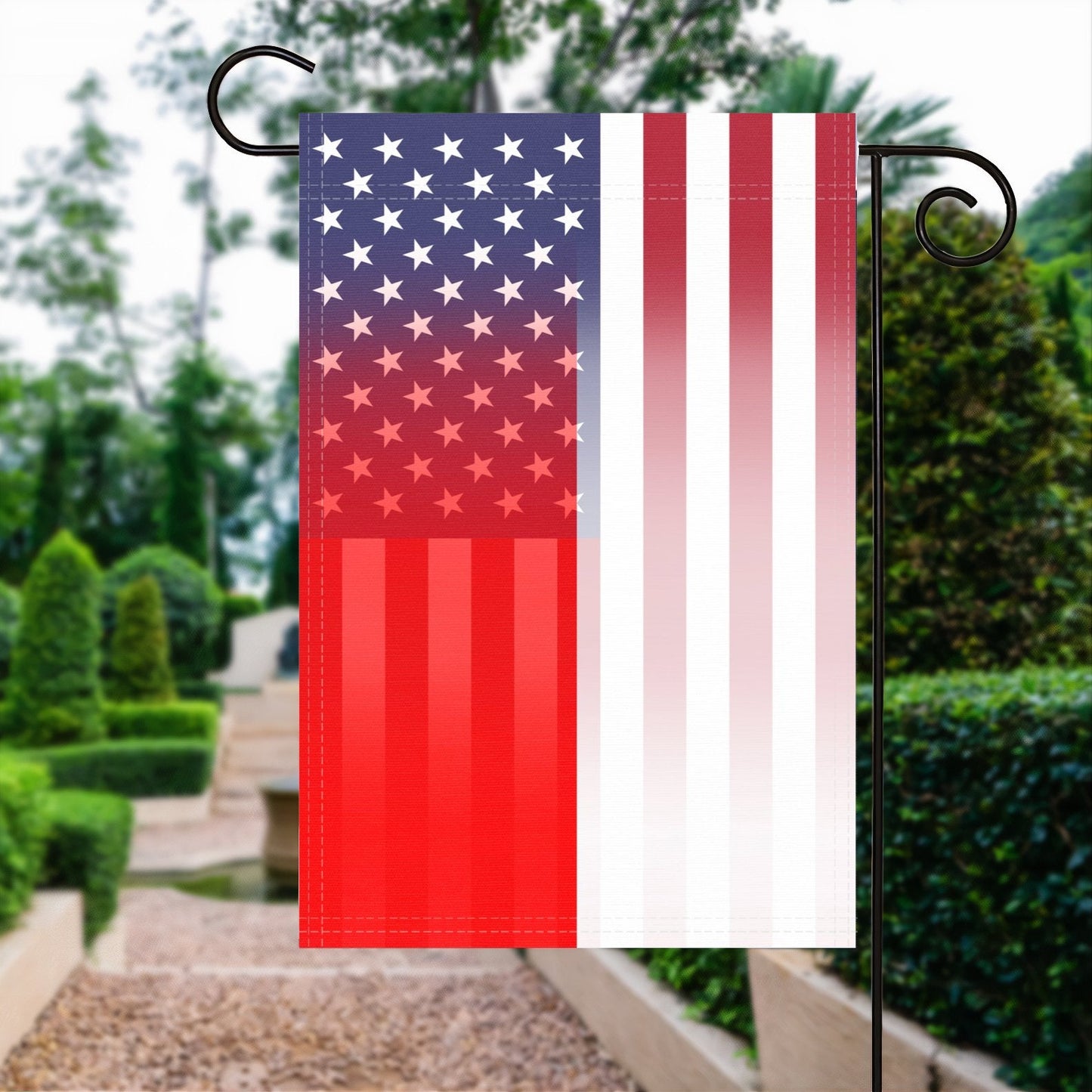 Indonesian American Garden Flag