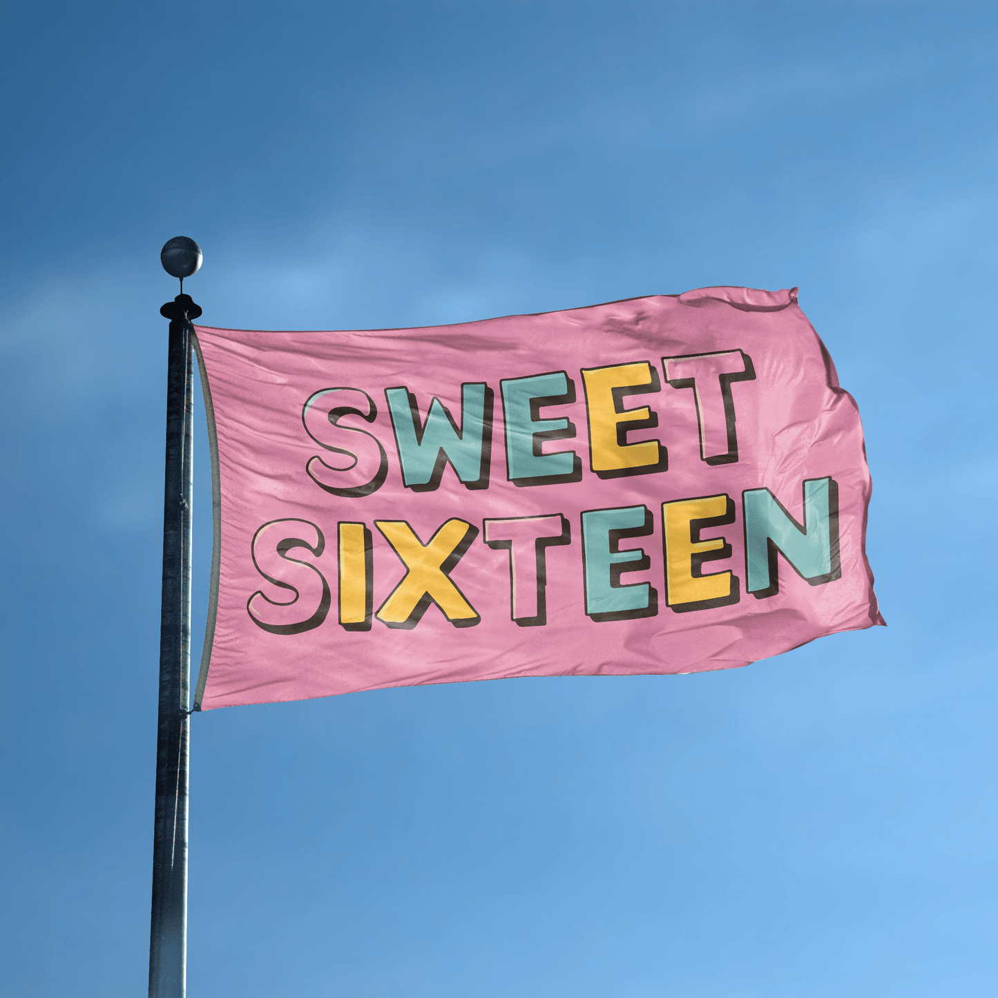Sweet Sixteen Flag