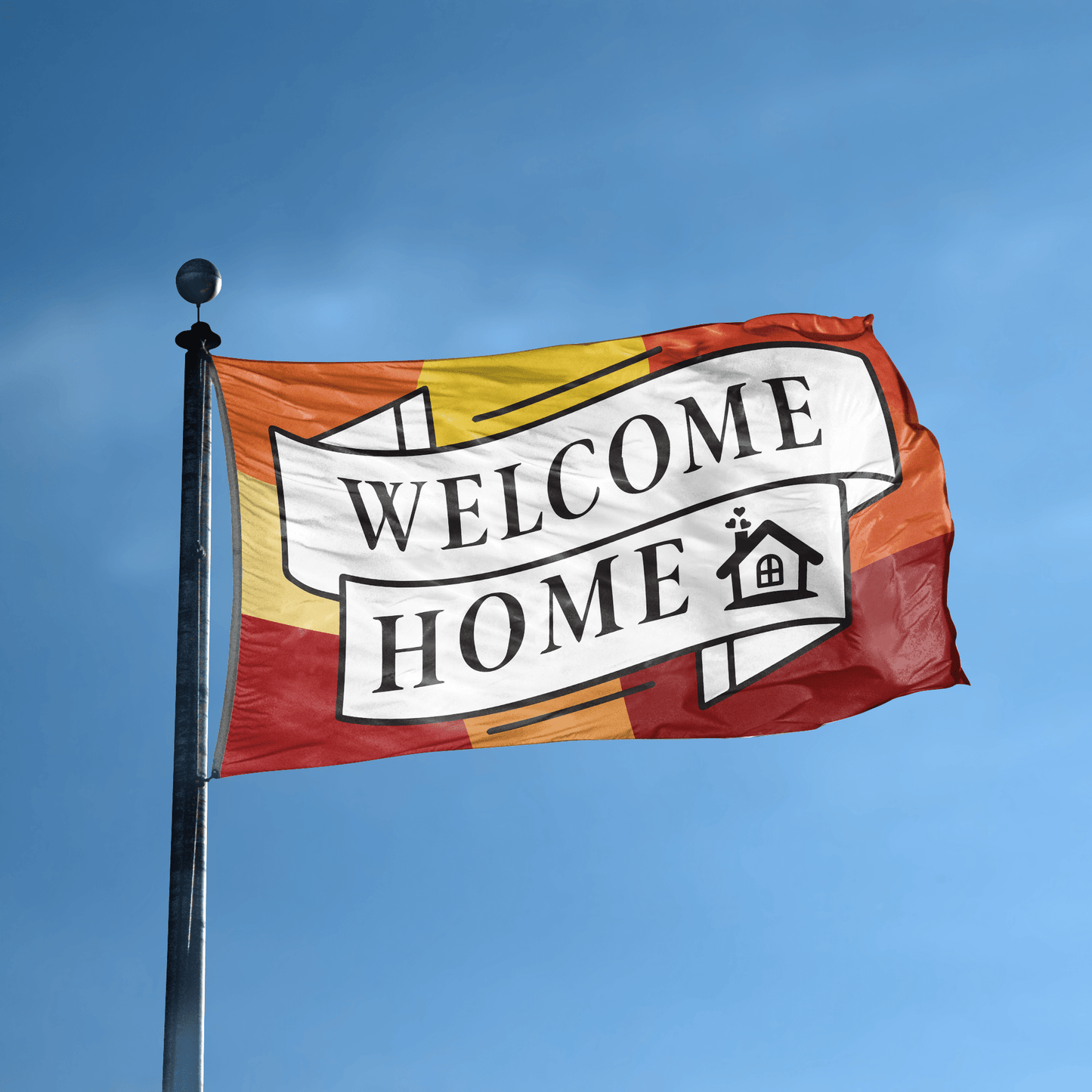 Welcome Home Flag