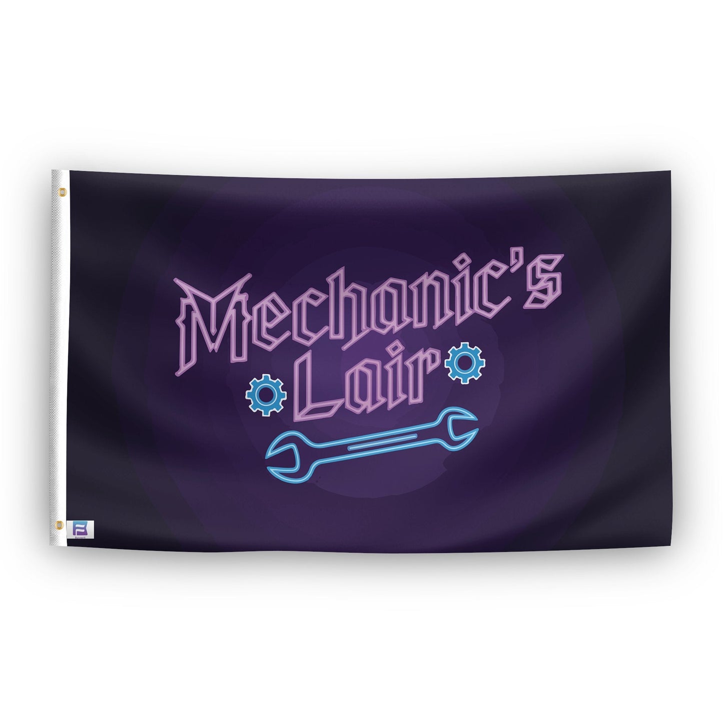 Mechanic's Lair Garage Flag