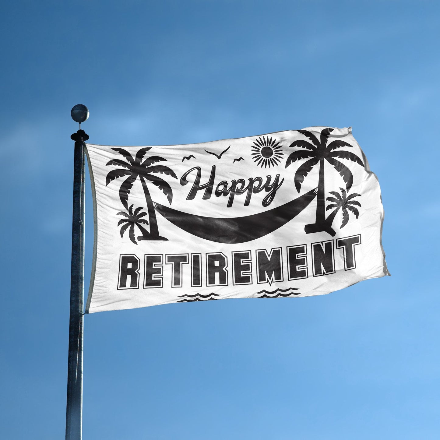 Happy Retirement Gift Flag