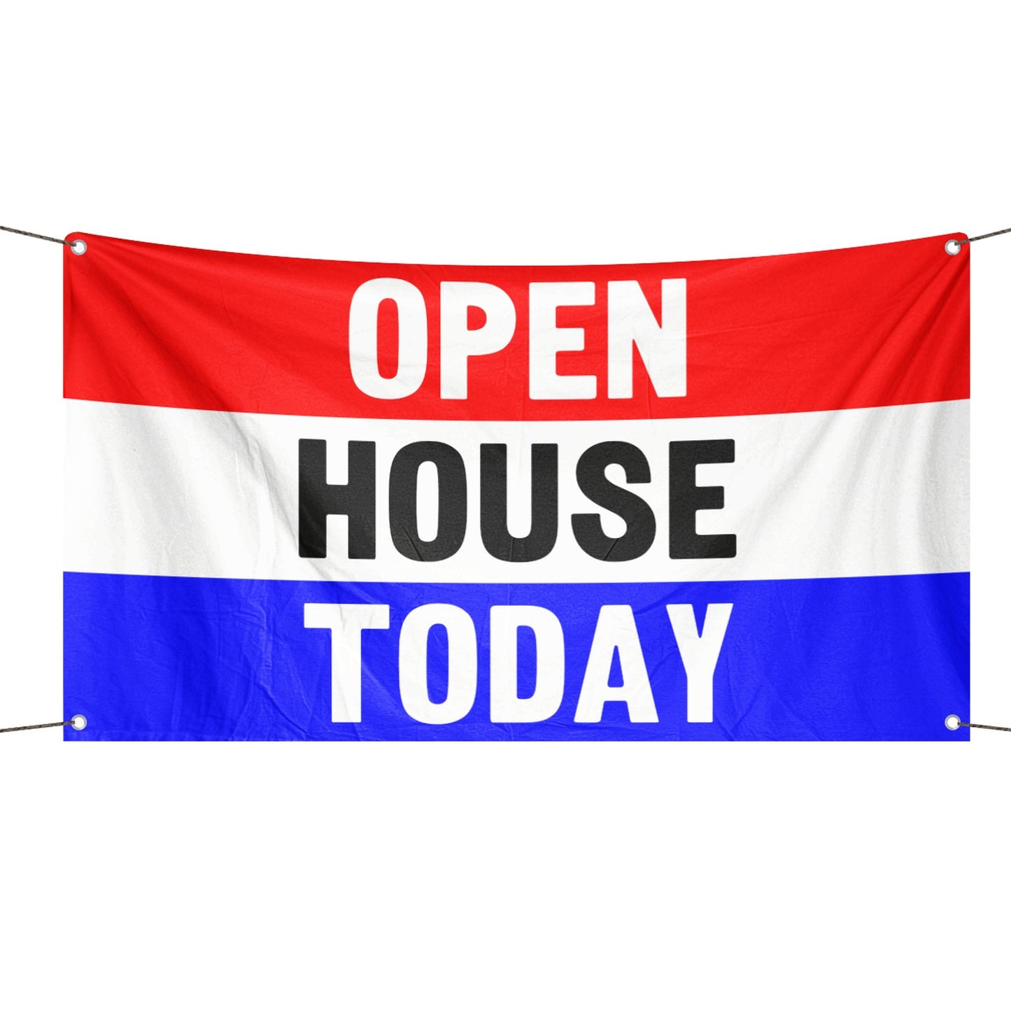 Open House Today Business Flag
