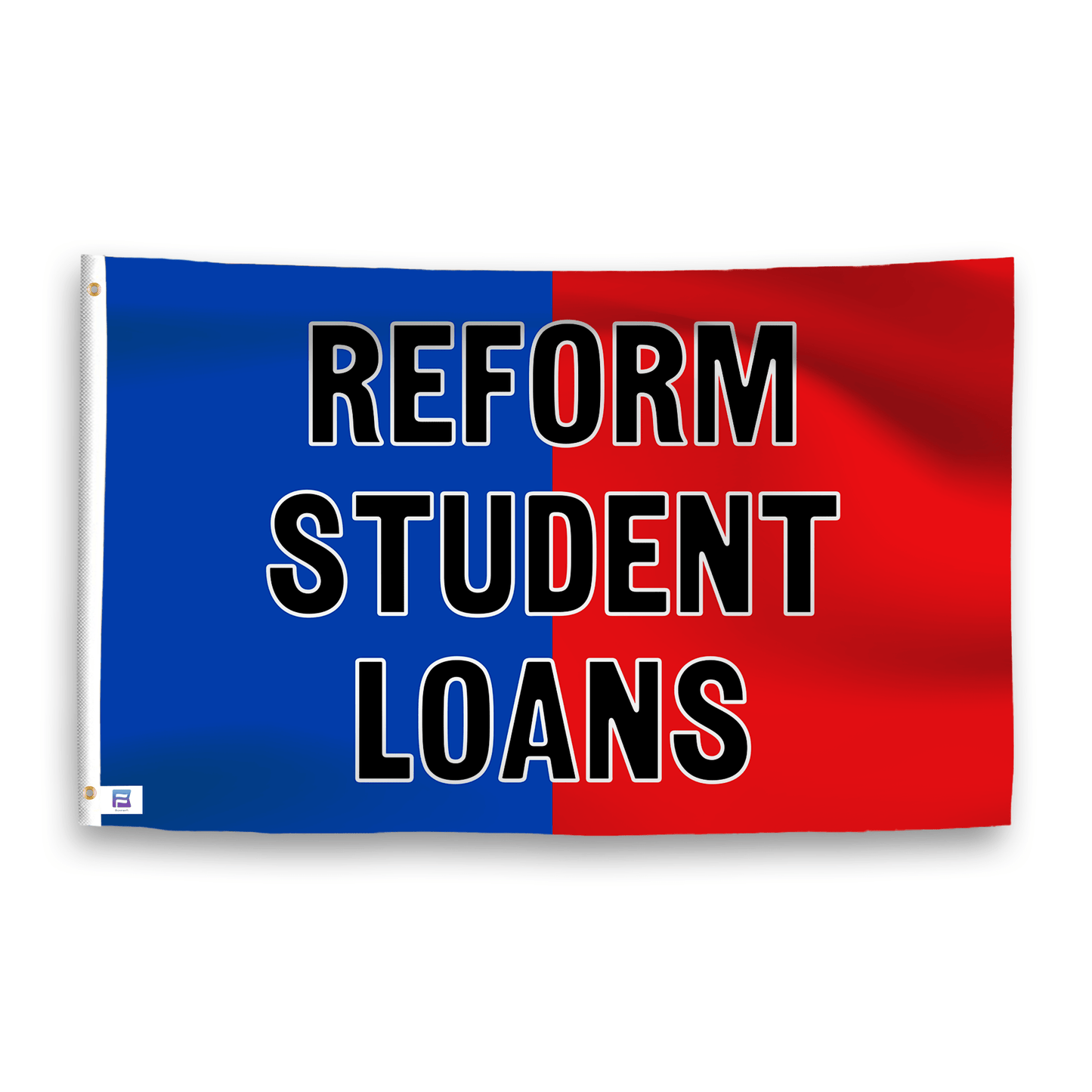 Reform Student Loans Flag