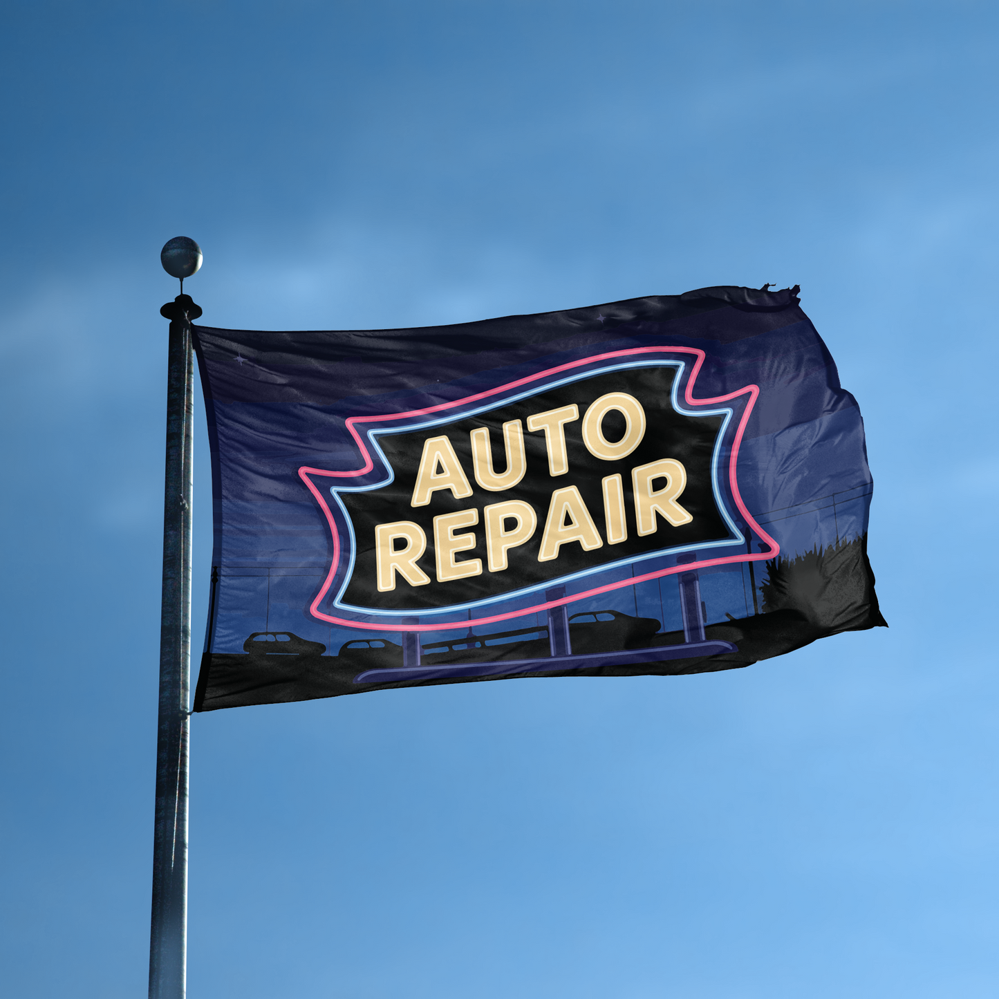 Auto Repair Flag