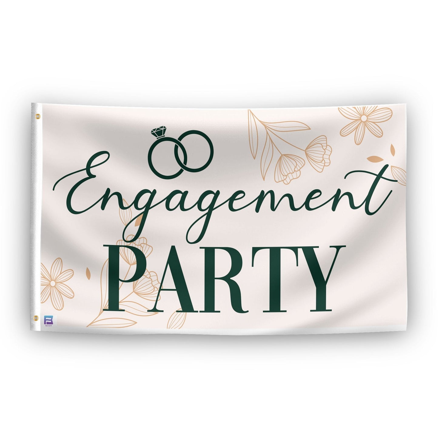 Engagement Party Flag