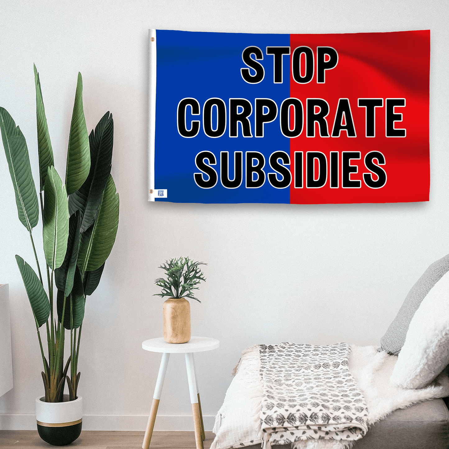 Stop Corporate Subsidies Flag