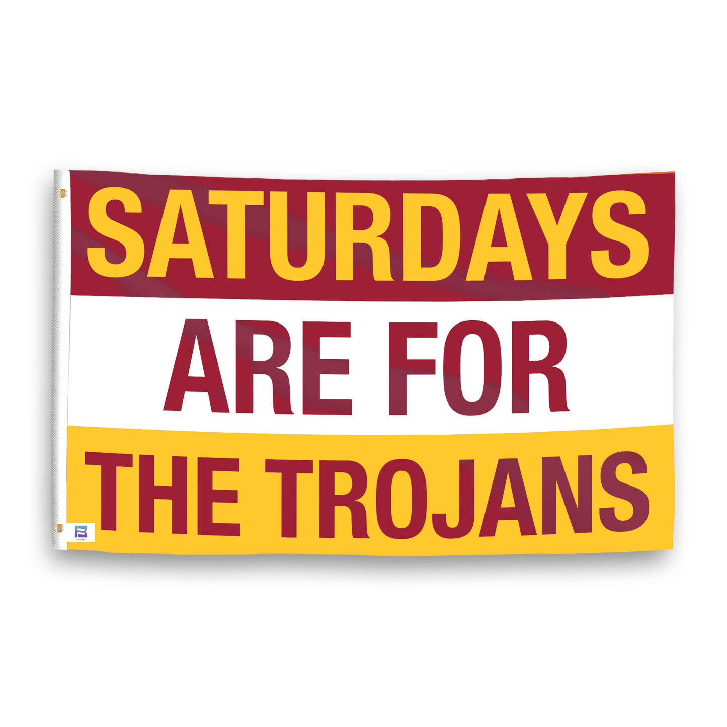 Saturdays Are for the Trojans Flag