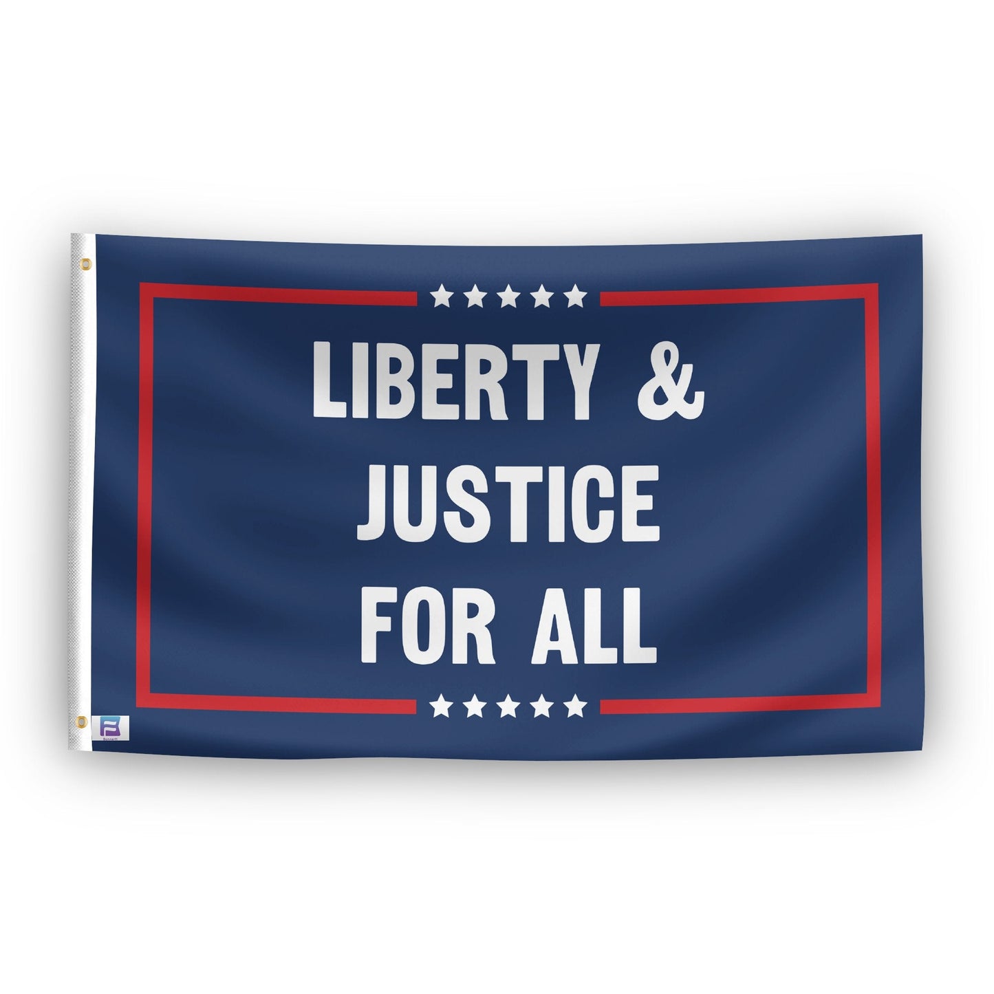 Liberty And Justice For All Political Flag