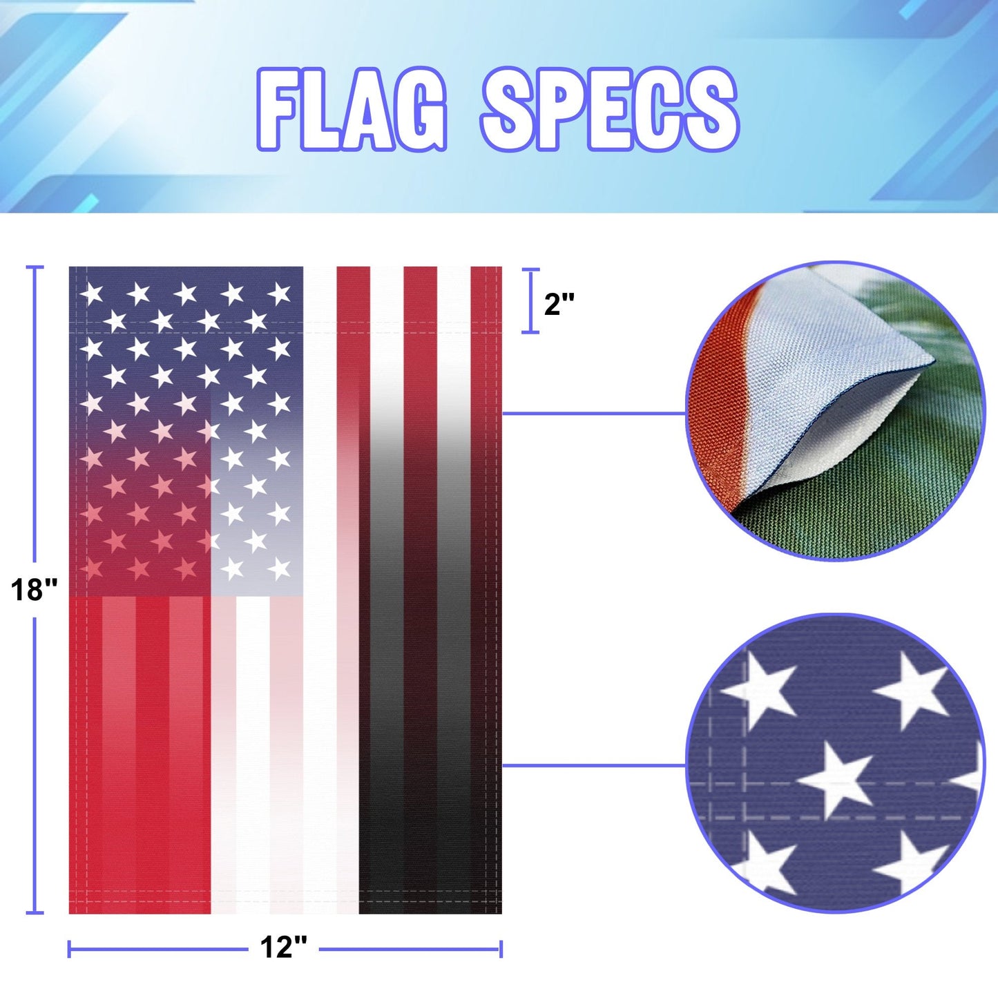 Yemeni American Garden Flag