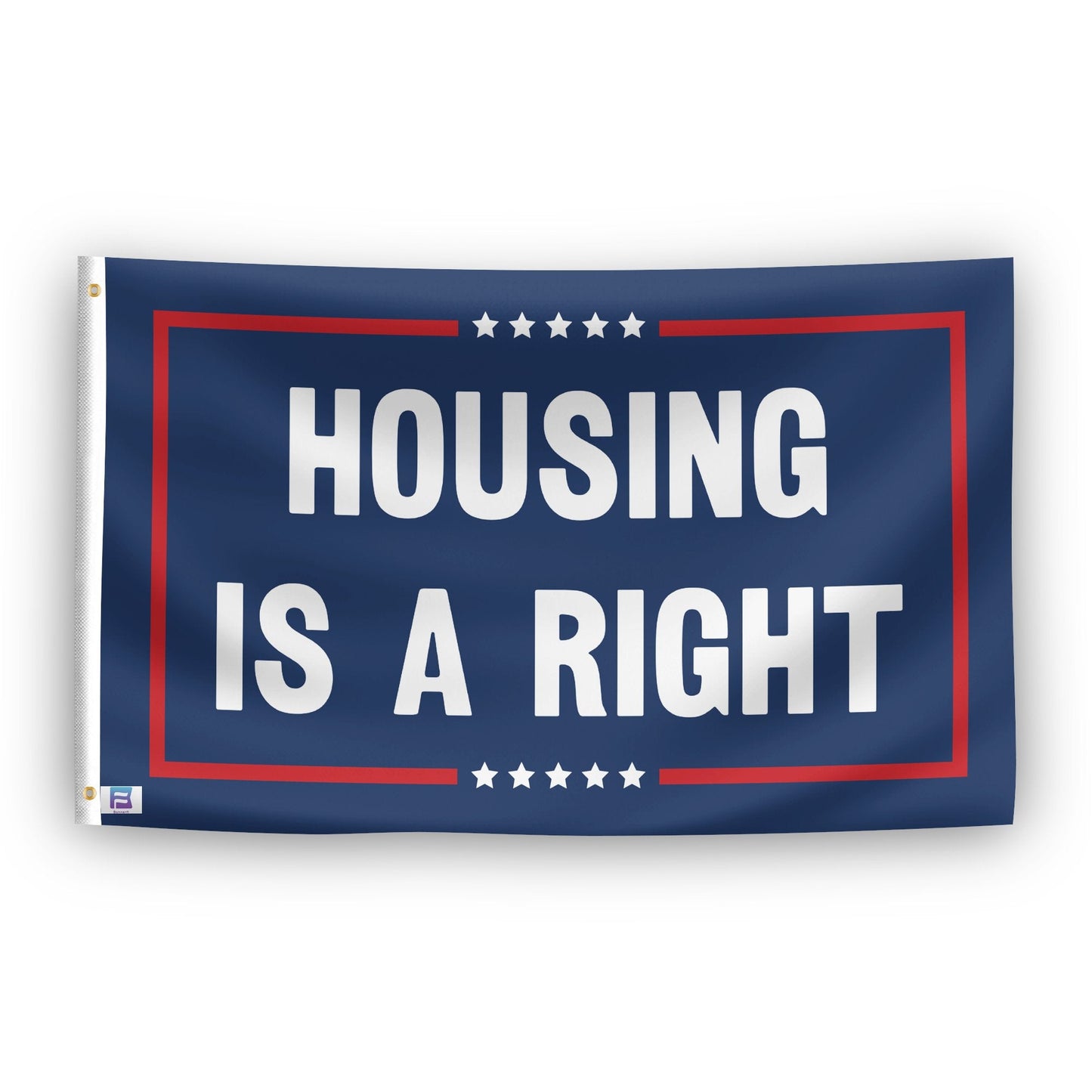Housing Is A Right Political Flag