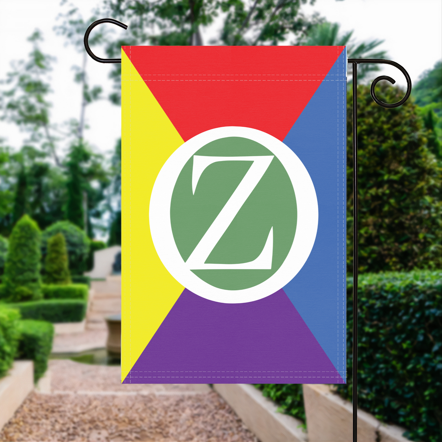 Land Of Oz Garden Flag