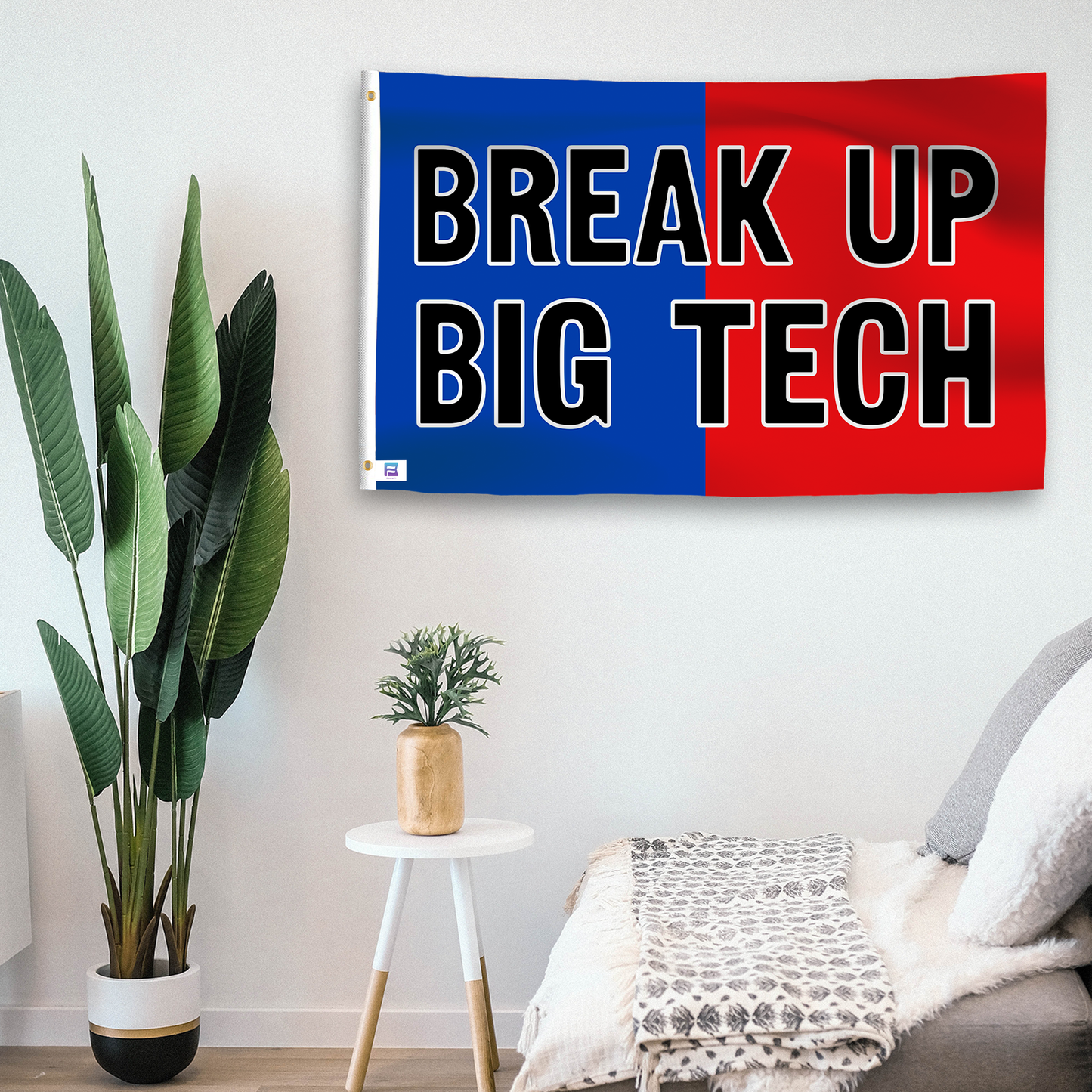Break Up Big Tech Flag