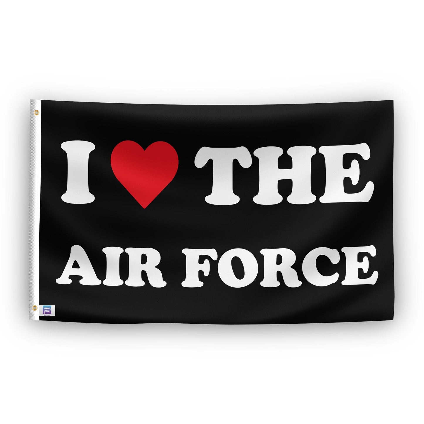 I Love The Air Force Flag