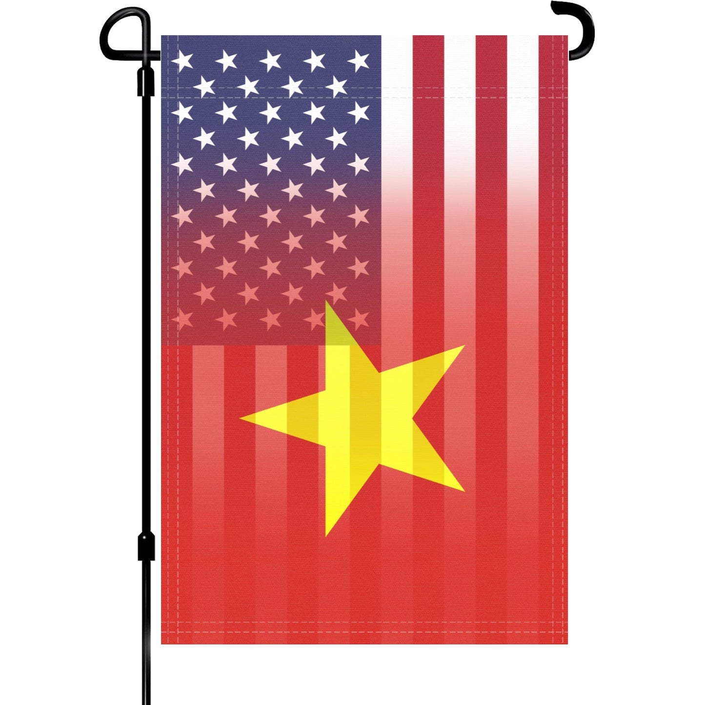 Vietnamese American Garden Flag