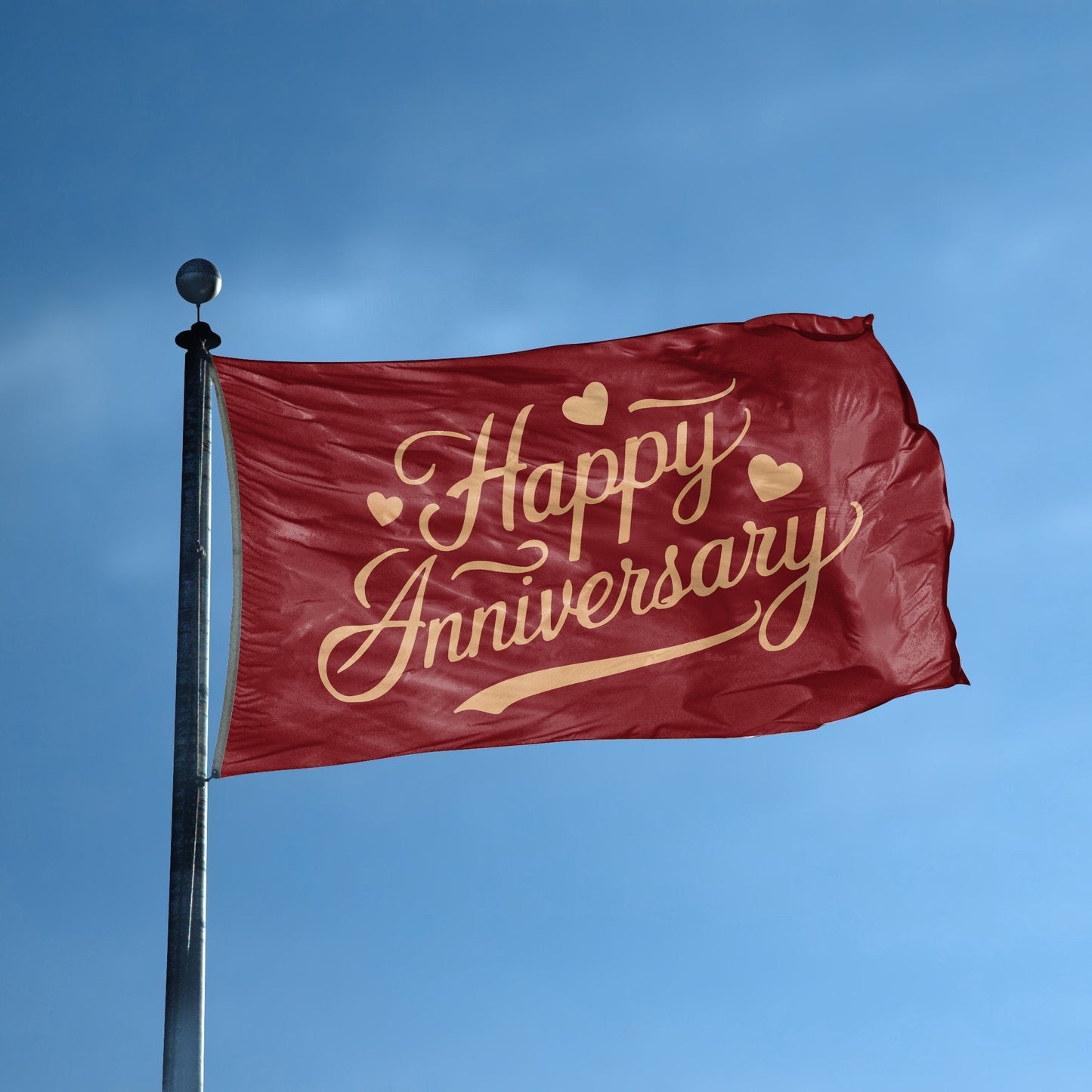 Happy Anniversary Flag