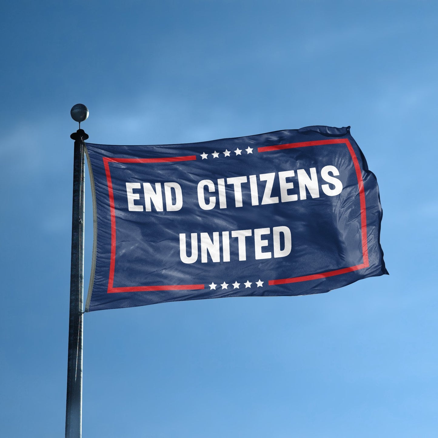 End Citizens United Political Flag