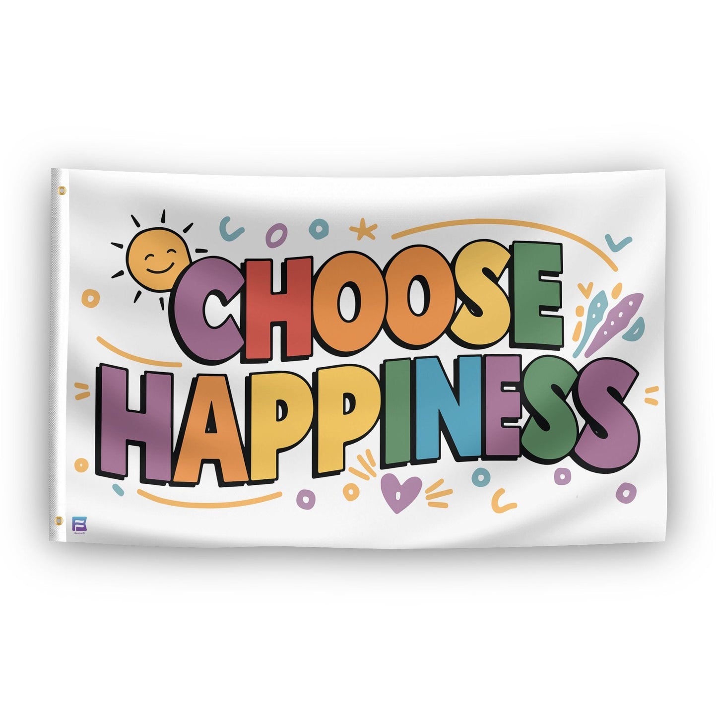 Choose Happiness Flag