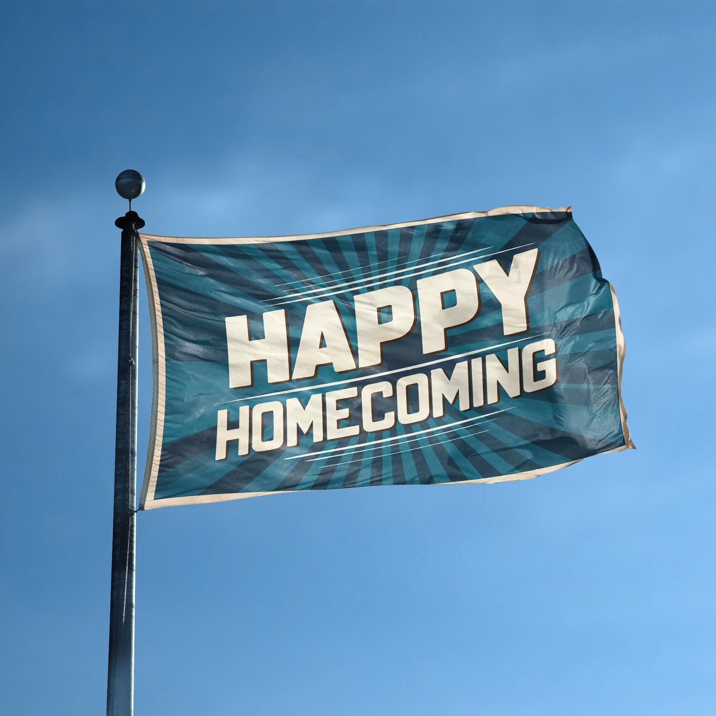 Happy Homecoming Flag
