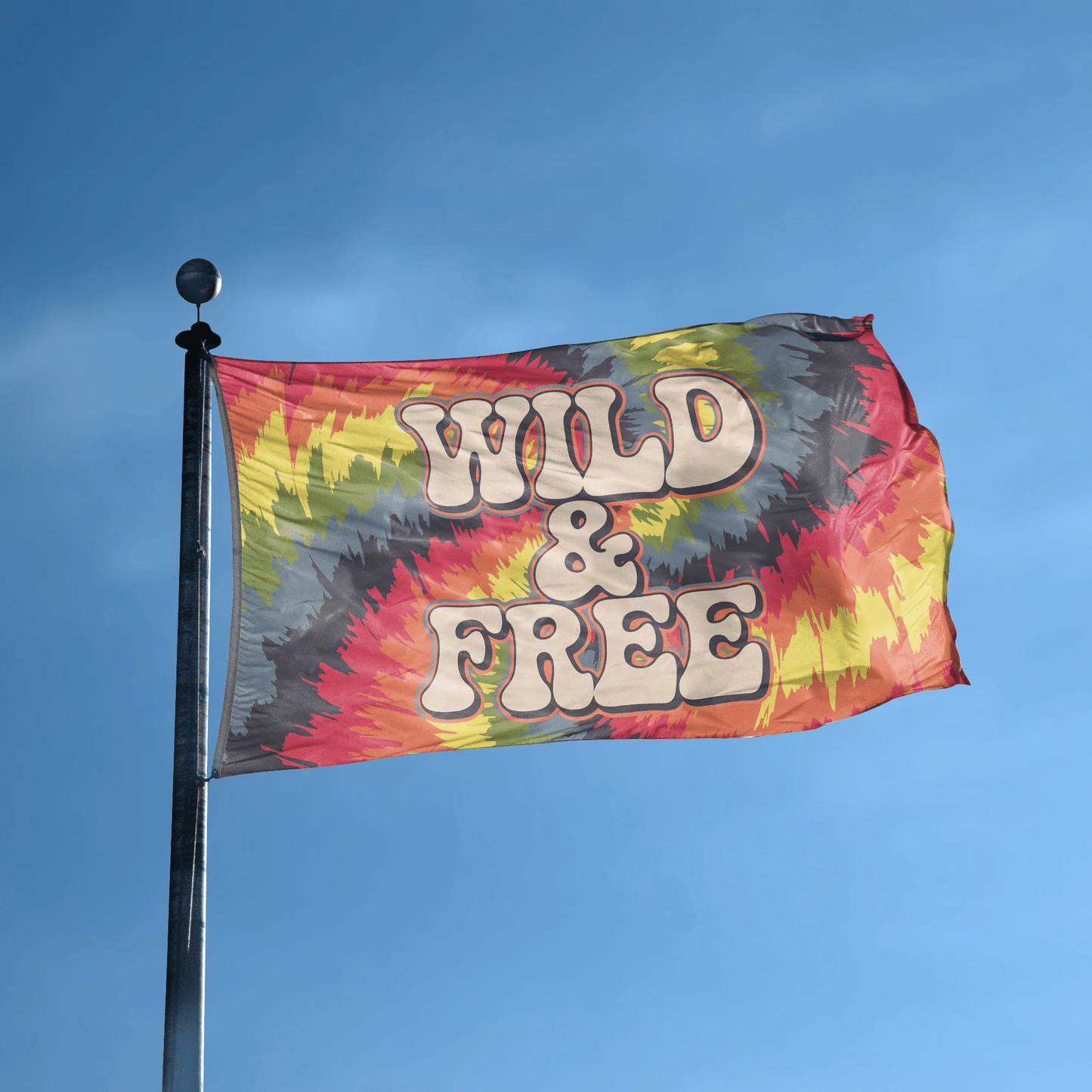 Wild and Free Flag