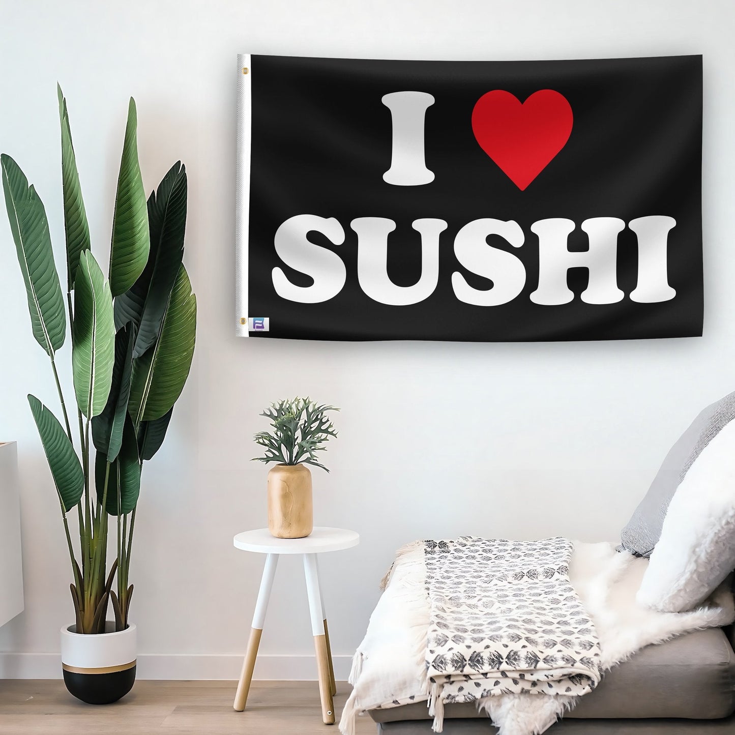 I Love Sushi Flag