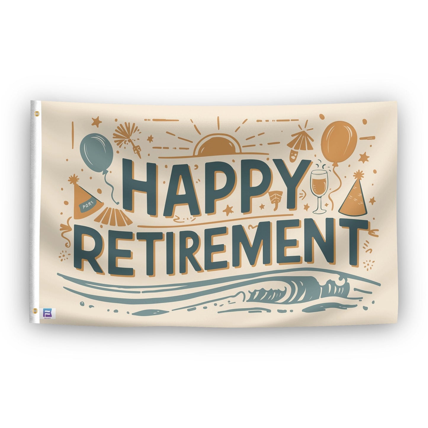 Happy Retirement Flag